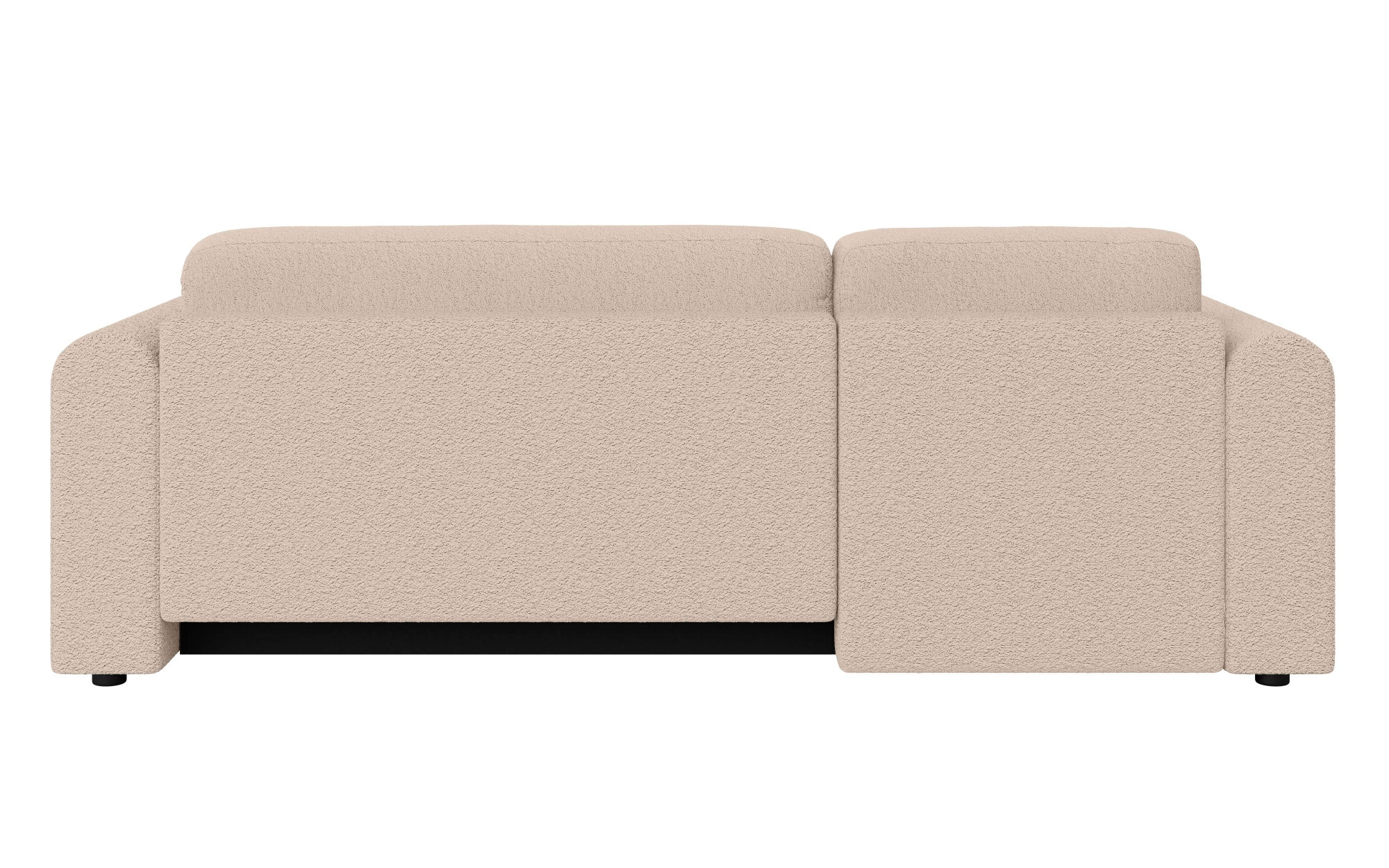 INOSIGN Ecksofa »Zacharia wahlweise Schlafsofa mit Bettkasten, B/T/H 250/166/86 cm«, L-Form mit Wellenunterfederung, Recamiere beidseitig montierbar