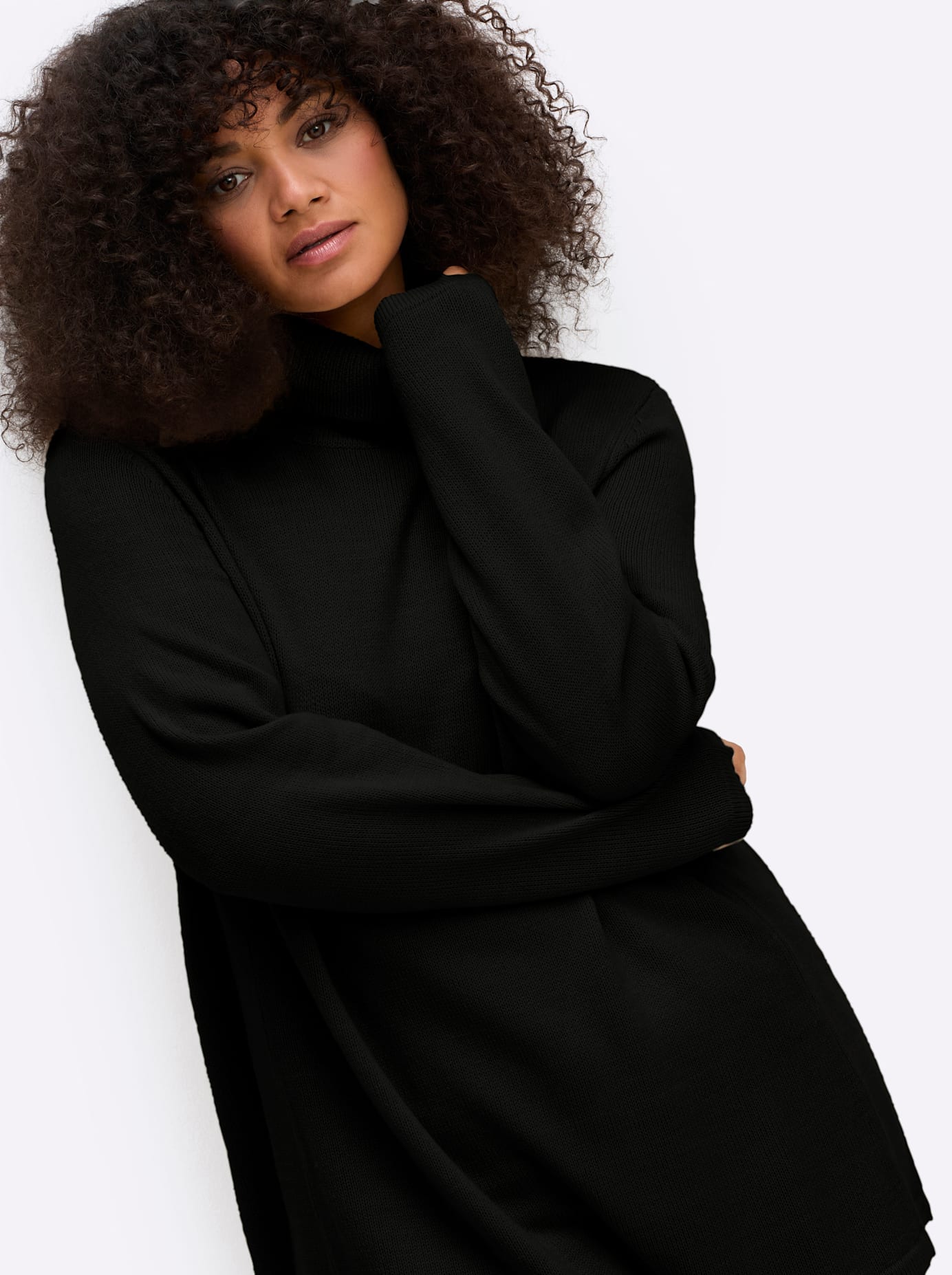 Sheego Rollkragenpullover »Pullover«