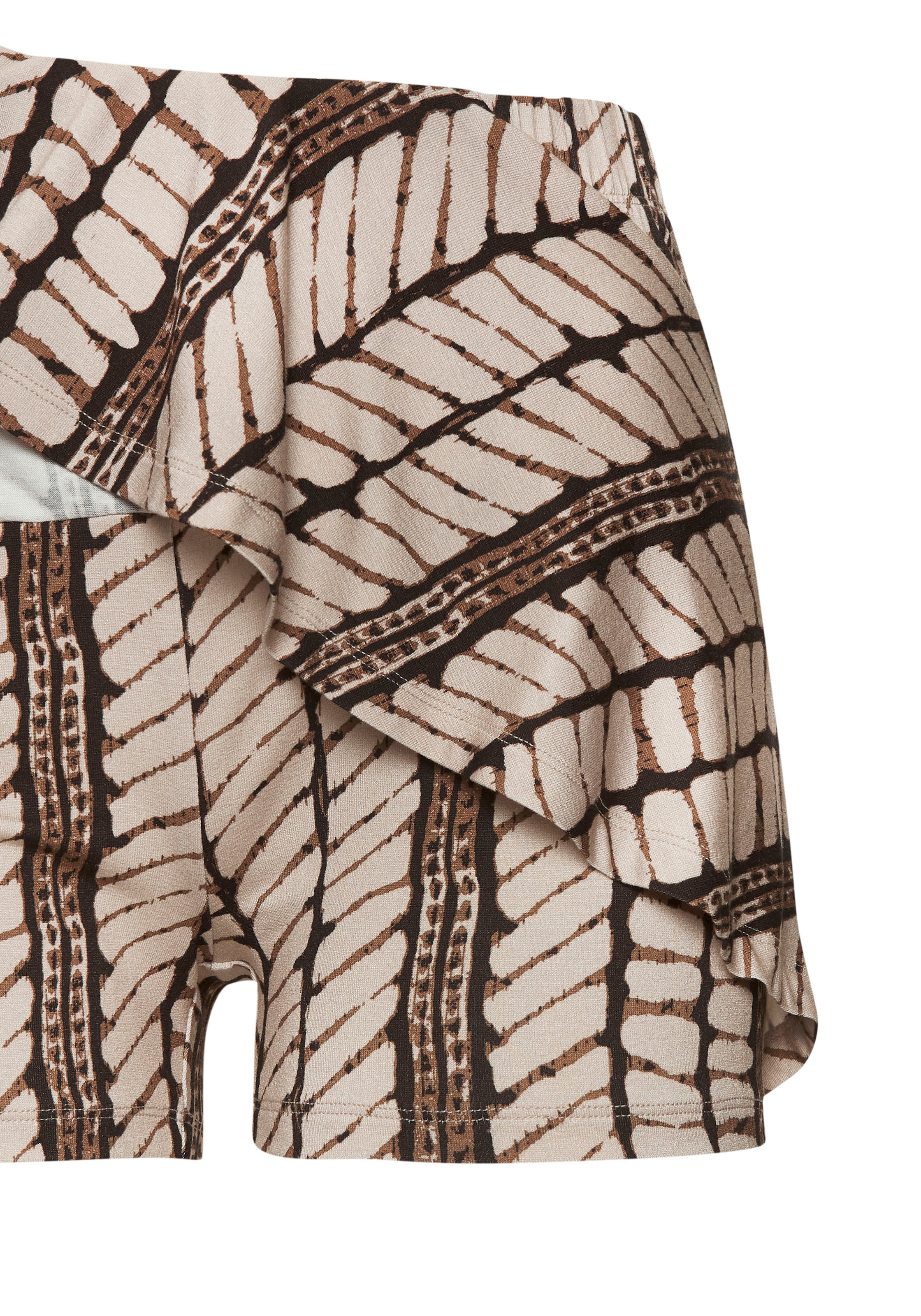 LASCANA Hosenrock, mit Alloverprint, Skort, Rock inklusive Hose