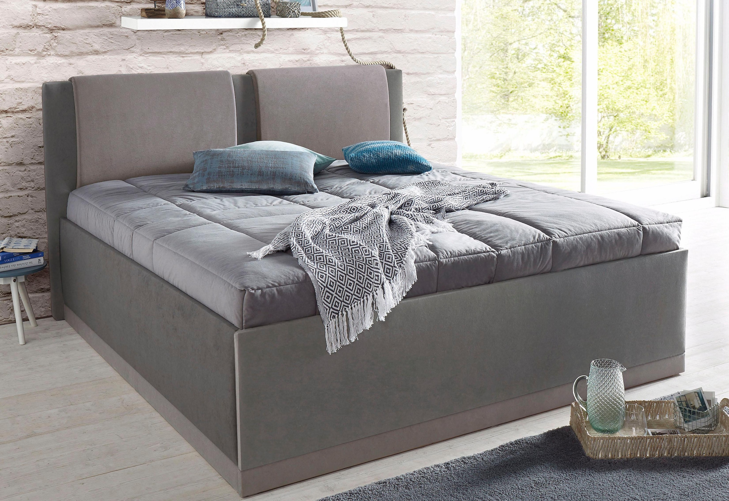 Westfalia Schlafkomfort Polsterbett, mit Bettkasten online Tagesdecke kaufen und