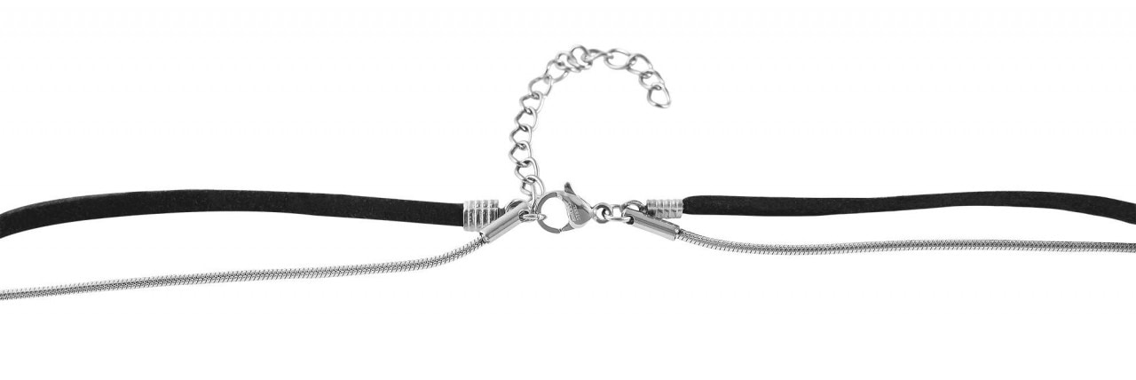 Adelia´s Kette mit Anhänger »Adelia's Damen Edelstahl Schlangenkette Halskette mit Anhänger 63 cm«