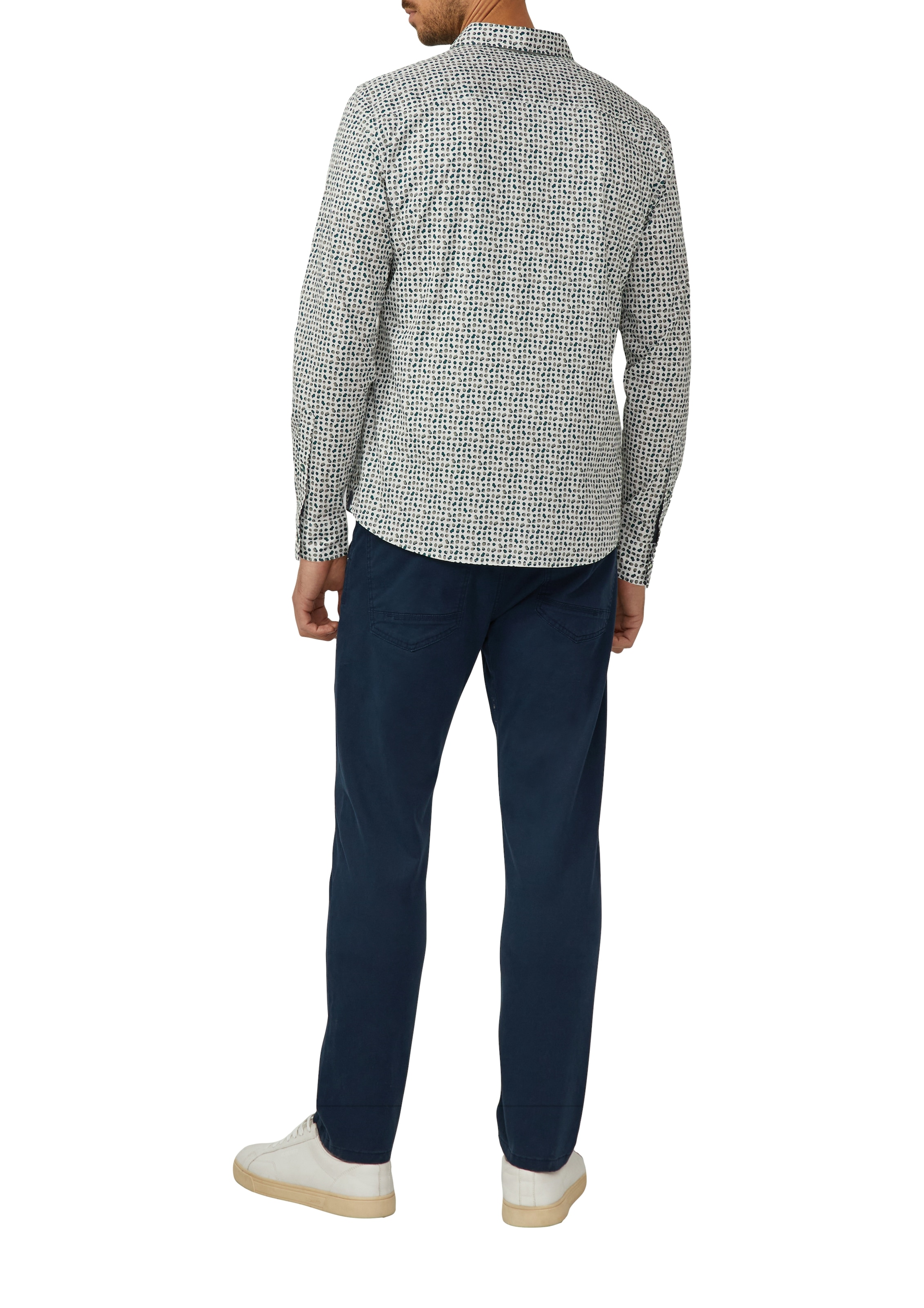 s.Oliver Langarmhemd mit Kontrast-Details