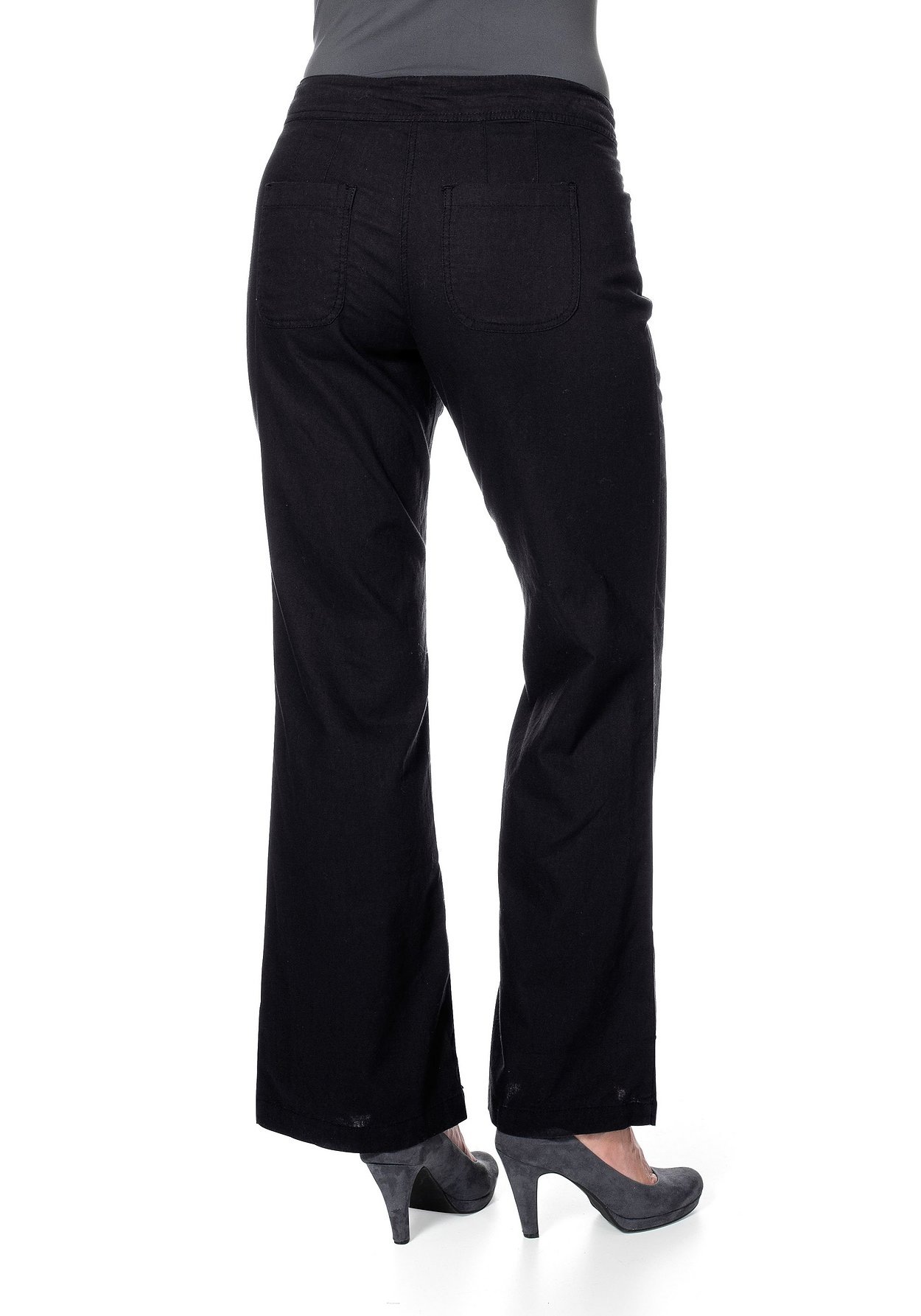 Sheego Leinenhose »Hose aus angenehmen Baumwoll-Leinen-Mix«