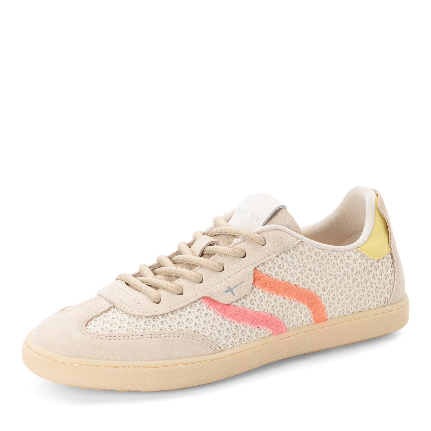 Tamaris Sneaker  Freizeitschuh, Halbschuh, Schnürschuh im modischen Retro-Look
