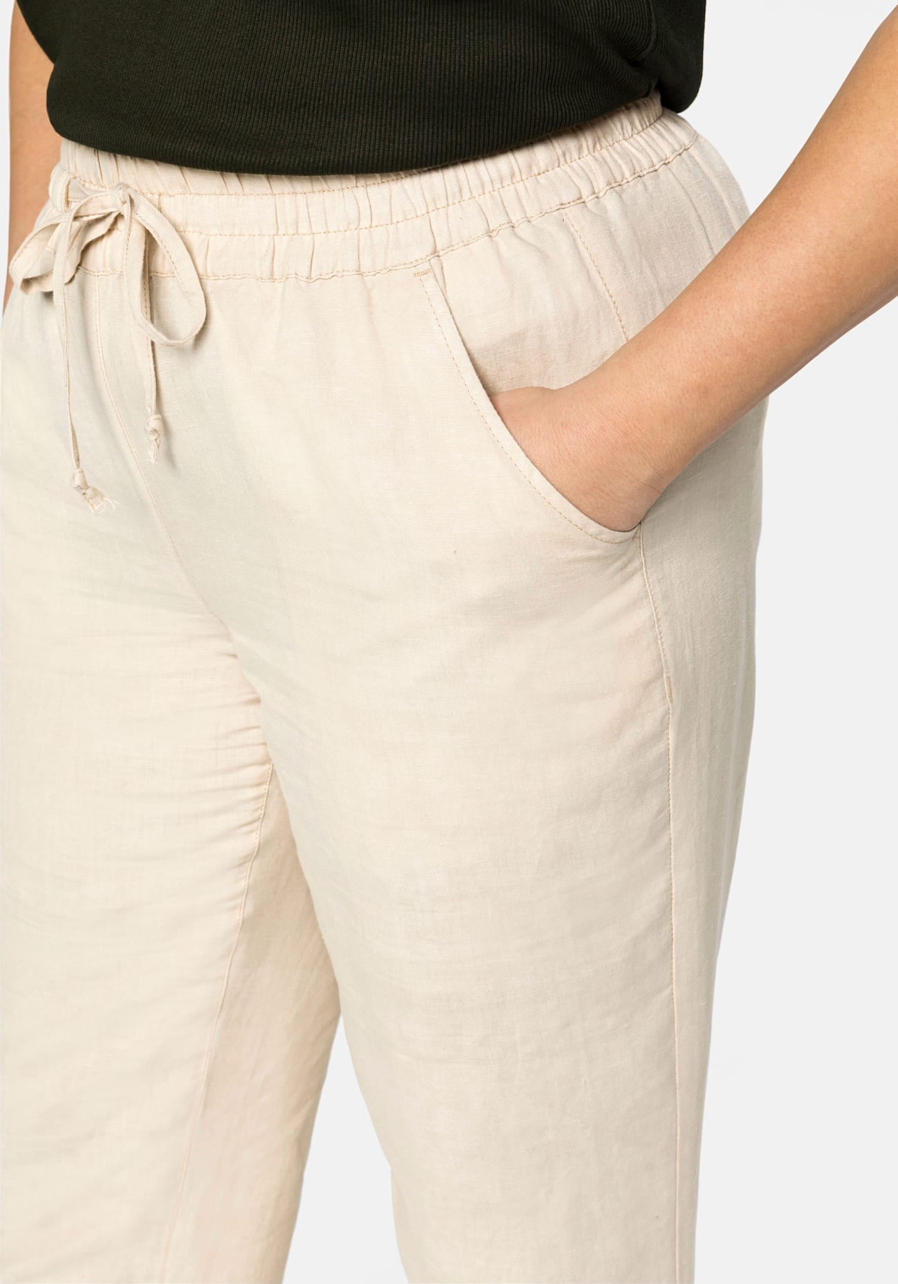 Sheego Leinenhose
