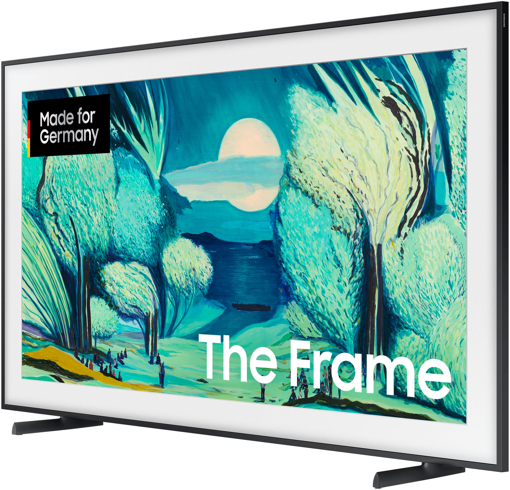 Samsung QLED-Fernseher »GQ65LS03FAU« 163 cm/65 ″ Smart-TV The Frame, Mattes Display, Art Mode, Austauschbare Rahmen, Dolby Atmos