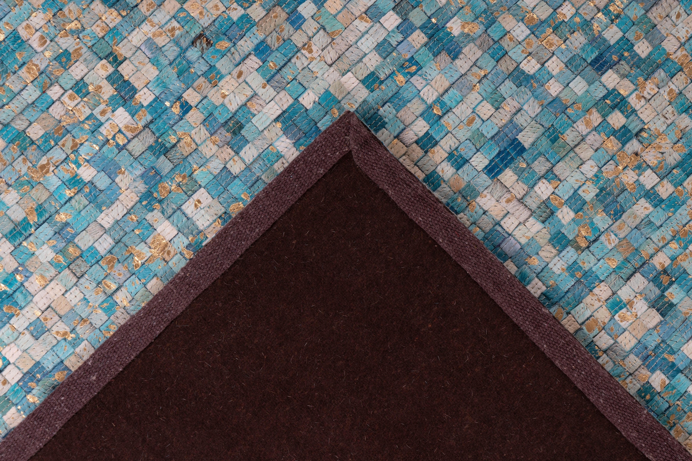 calo-deluxe Fellteppich »Vezzana 615«, rechteckig, 5 mm Höhe, echtes Rinderfell, Wohnzimmer