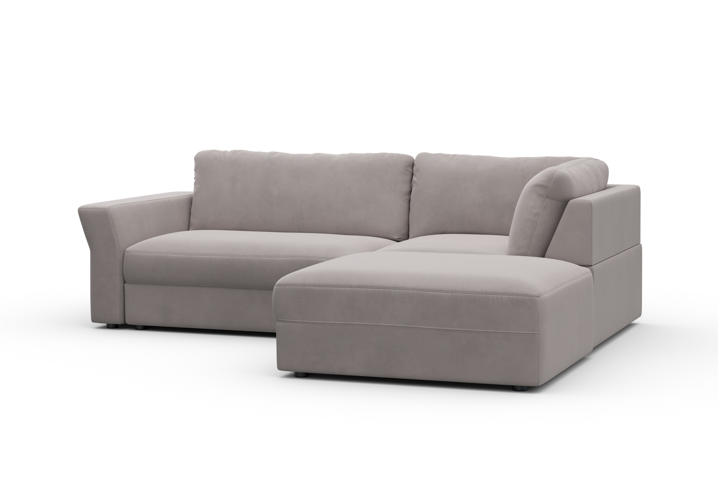 sit&more Ecksofa »Cadabra L-Form«, Breite 243 cm, inklusive Sitztiefenverstellung