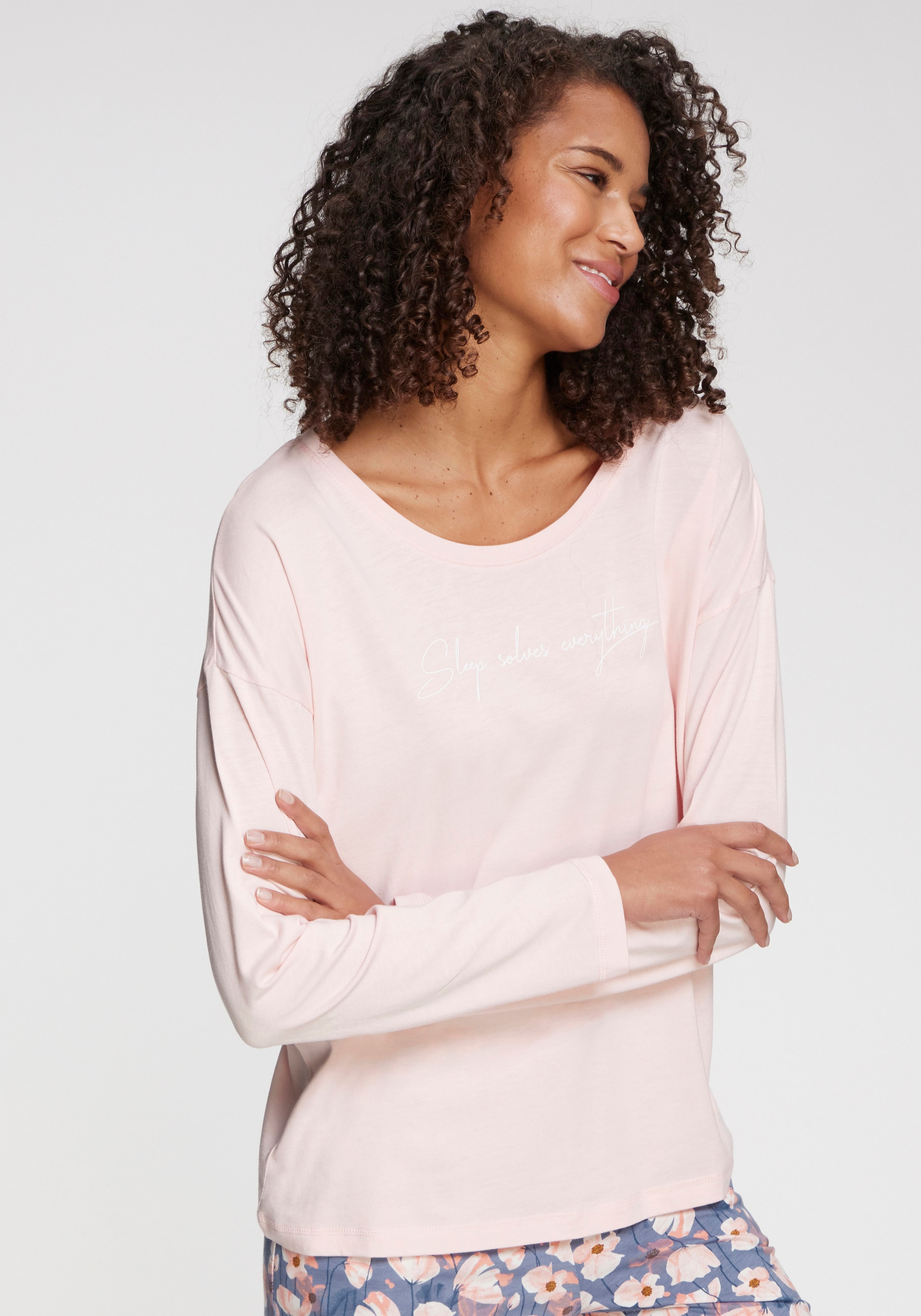 Vivance Dreams Longsleeve, mit kleinem Frontprint
