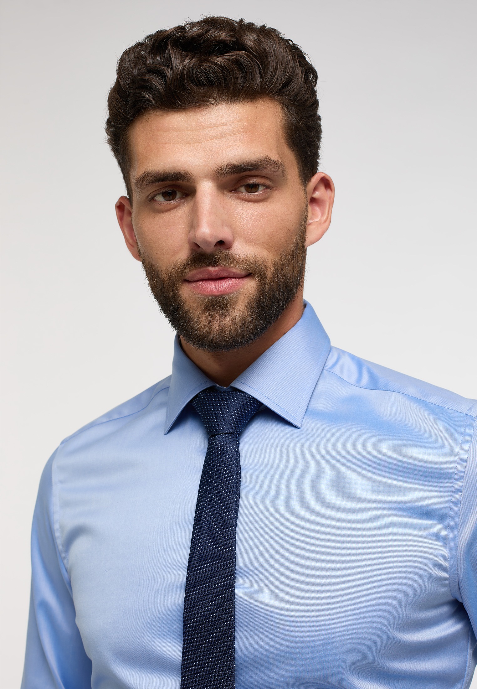 Eterna Langarmhemd »SLIM FIT«, NON IRON (bügelfrei)