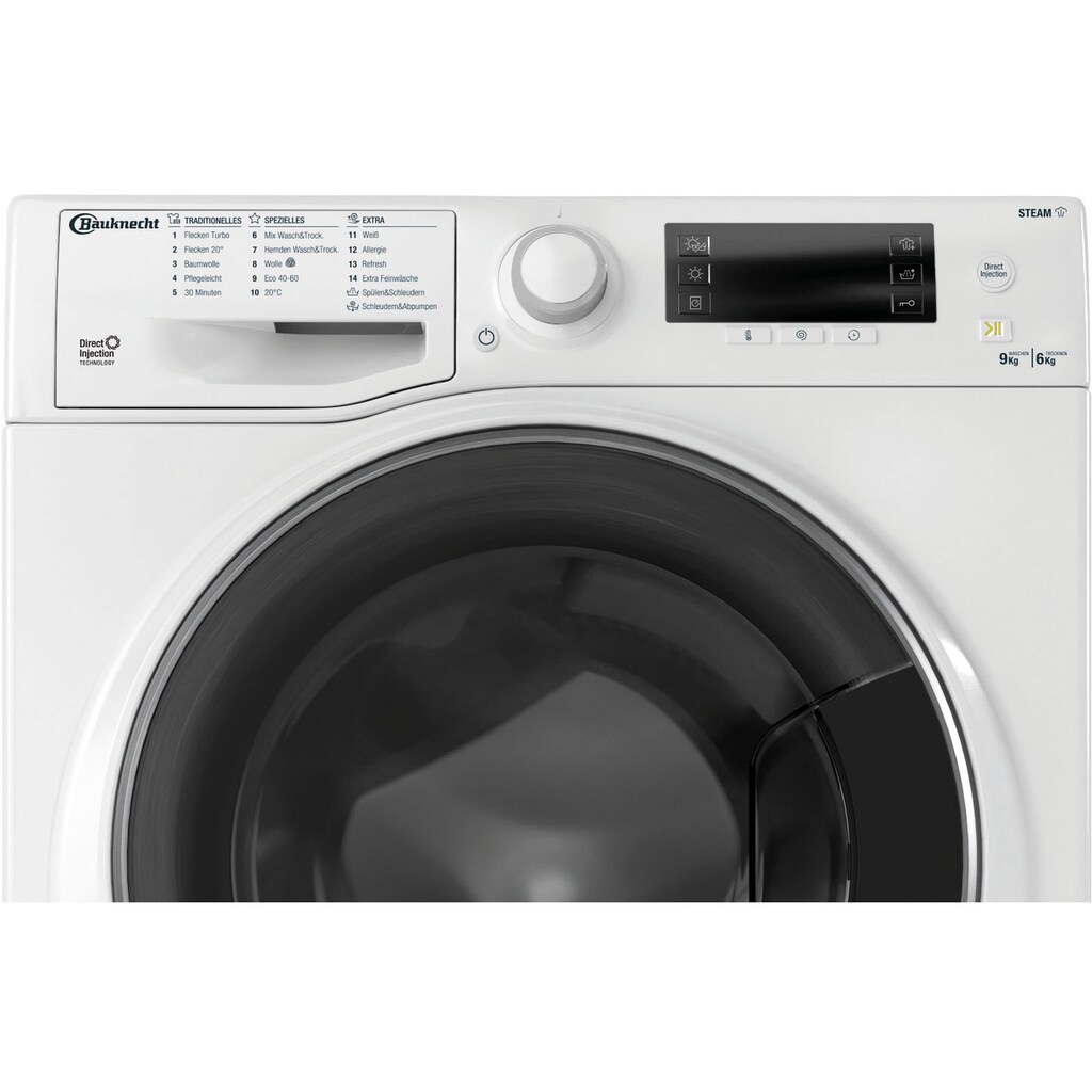 BAUKNECHT Waschtrockner »WT Super Eco 9614 N«, 4 Jahre Herstellergarantie