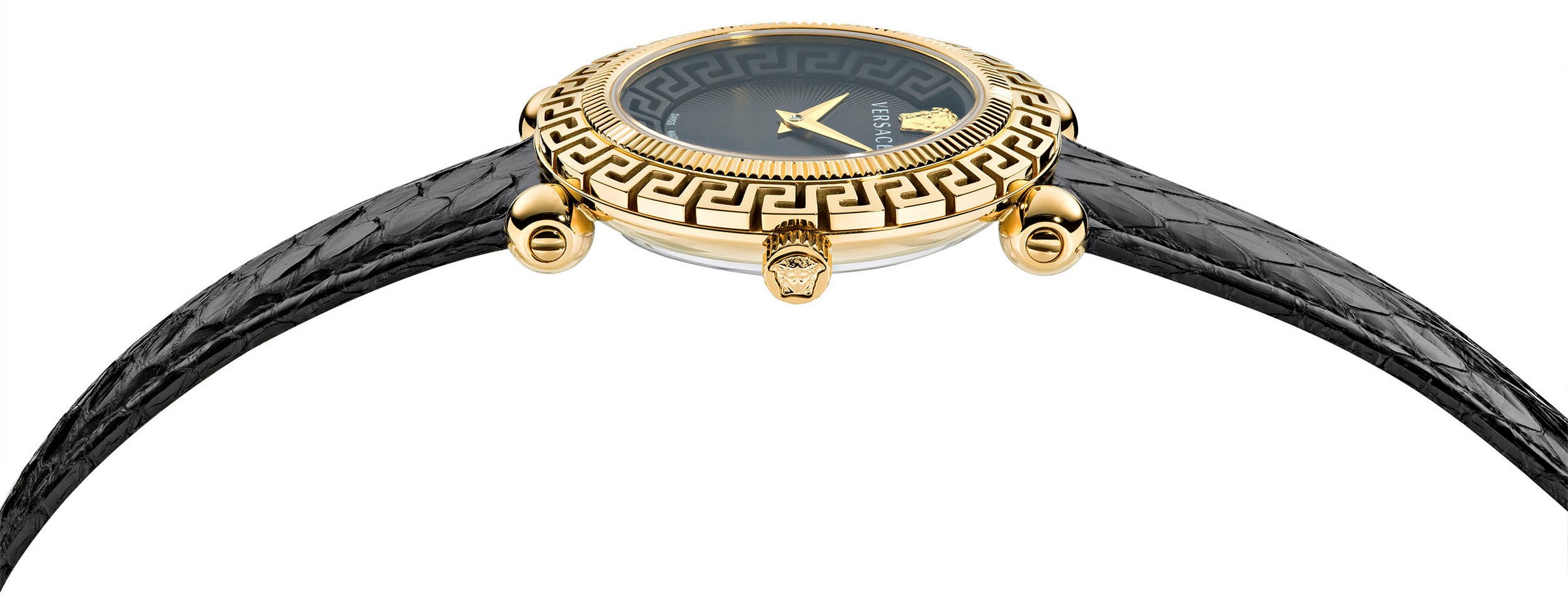 Versace Quarzuhr »GRECA TWIST«, Armbanduhr, Damenuhr, Saphirglas, Swiss Made, analog