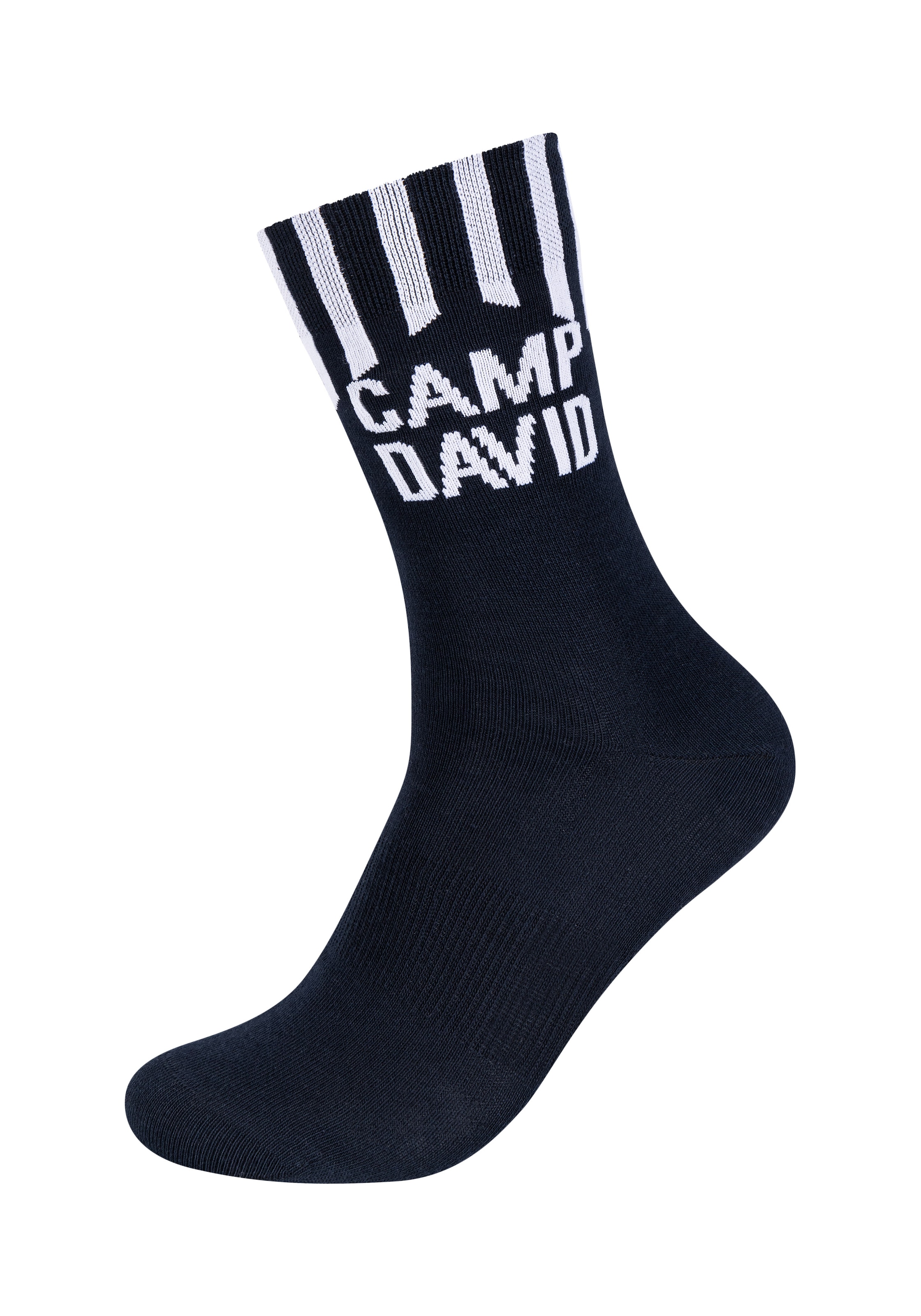 CAMP DAVID Socken »casual«, (4 Paar), mit elastischem Bund
