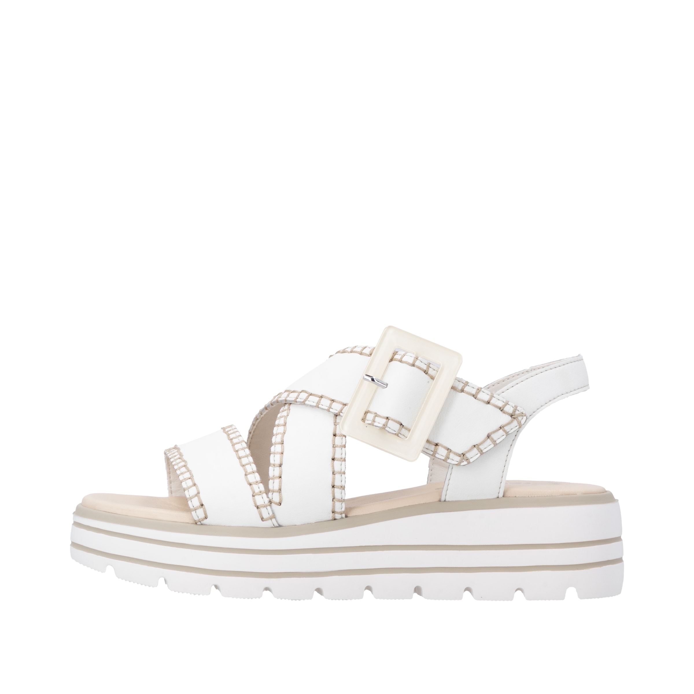 Remonte Plateausandaletten  Sommerschuh, Riemchensandale mit Klettverschluss