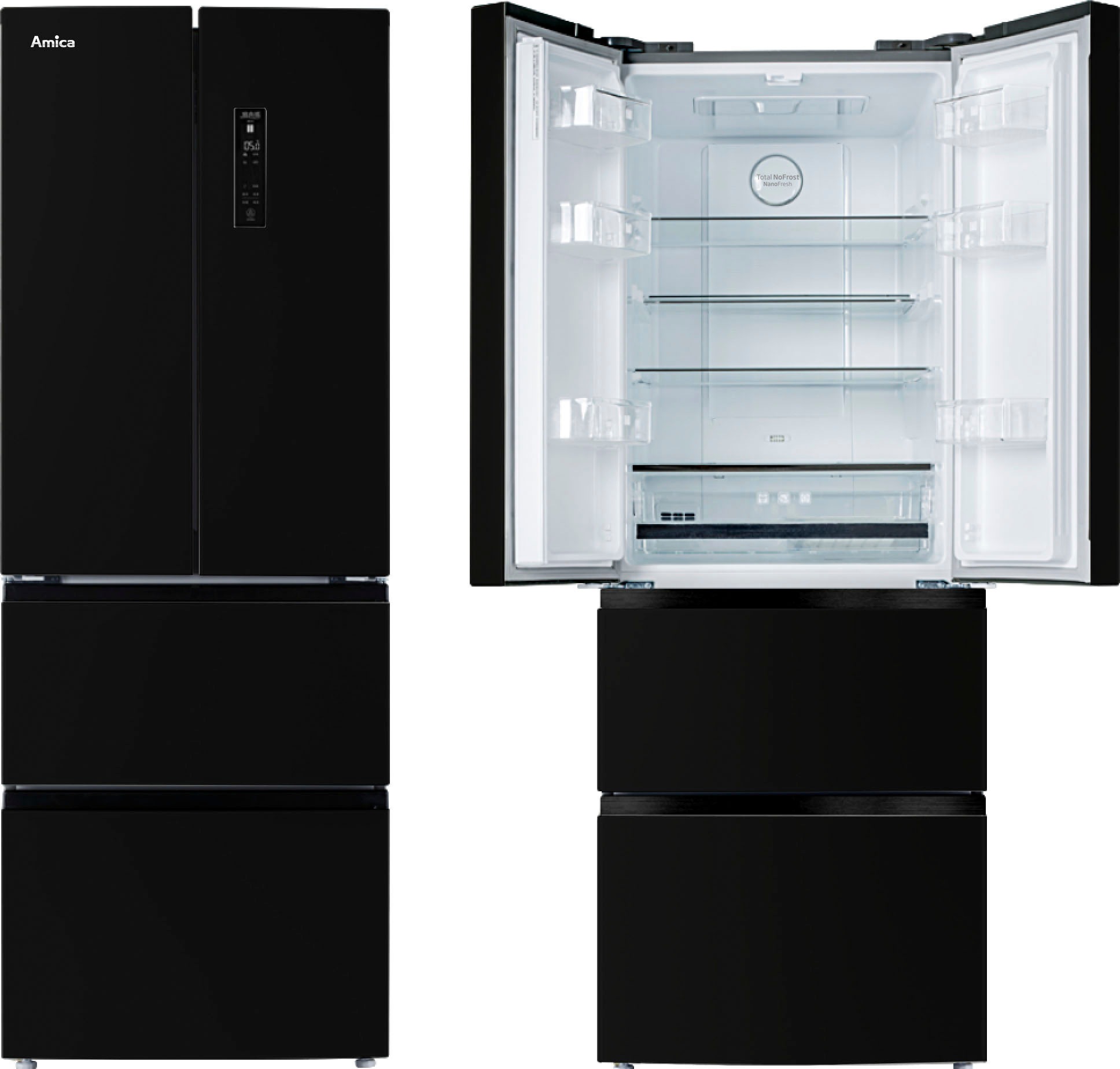Amica French Door »KGCN 388 180 SW«