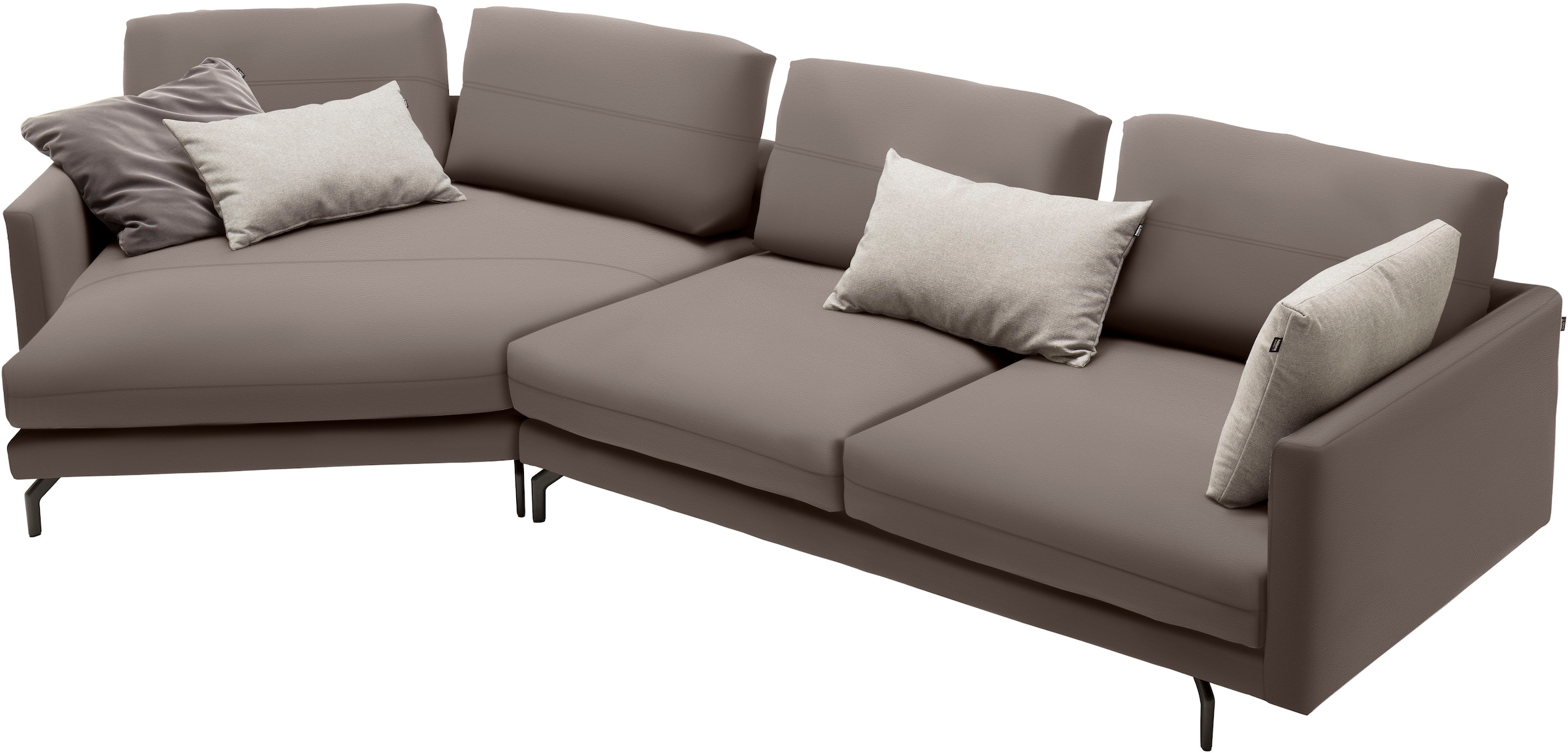 Creation BY ROLF BENZ Wohnlandschaft »CR.414«, Wahlweise aus Leder oder Chenille
