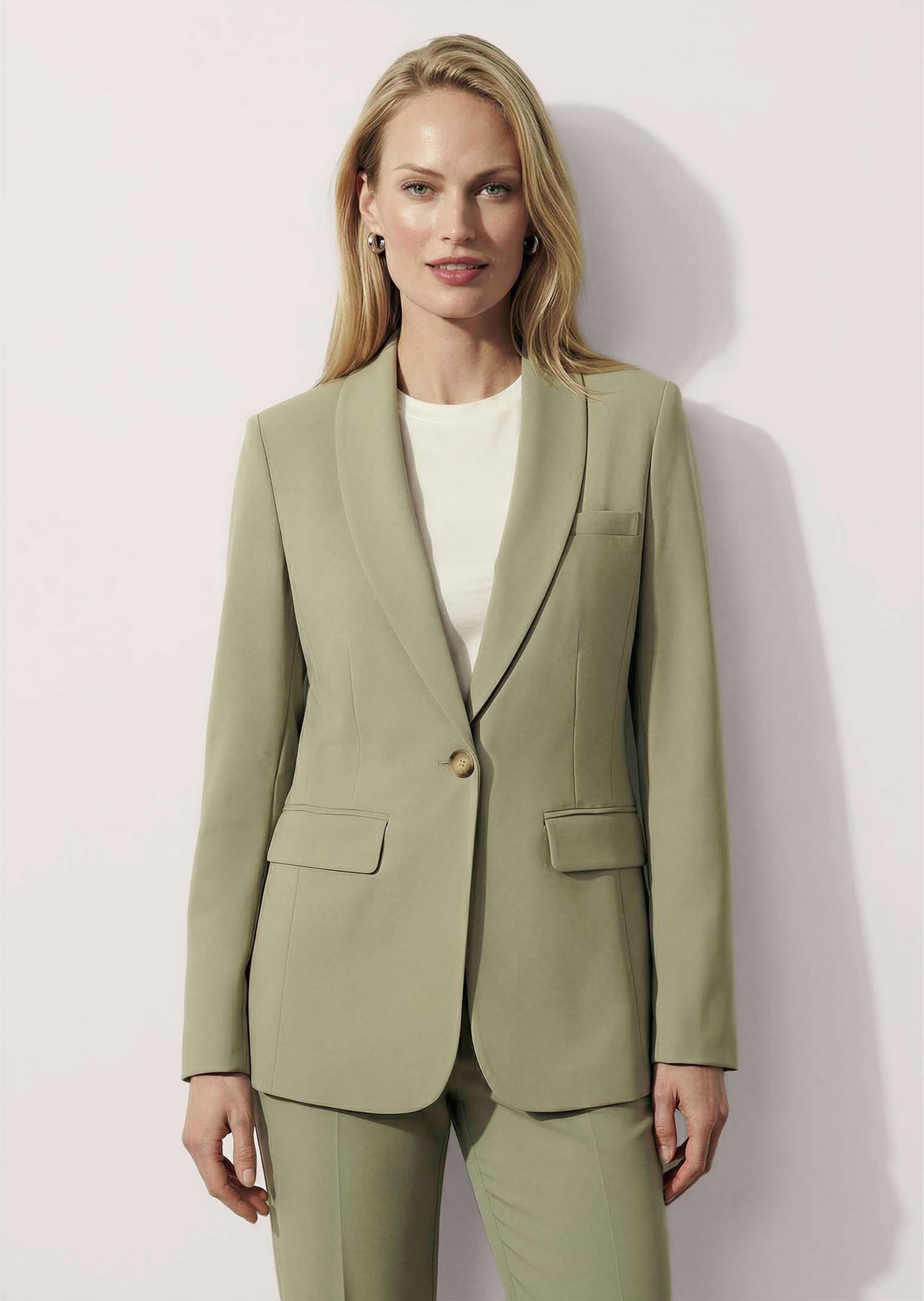 MADELEINE Jackenblazer »Blazer Zeitloser Blazer mit elegantem Kragen«
