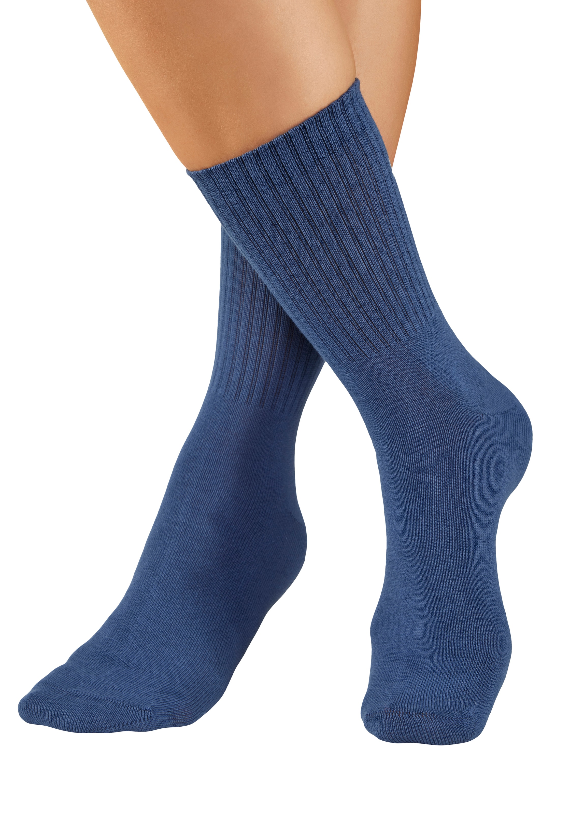 H.I.S Tennissocken »Sportsocken Damen, casual« Packung, 8 Paar tlg. ohne Frottee; ideal auch für den Alltag
