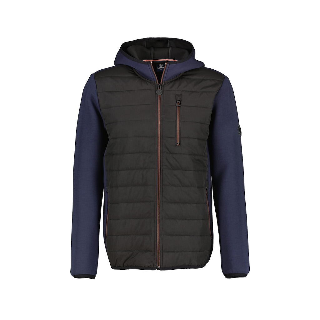 LERROS Sweatjacke »LERROS Softshell Jacke mit Hoodie«