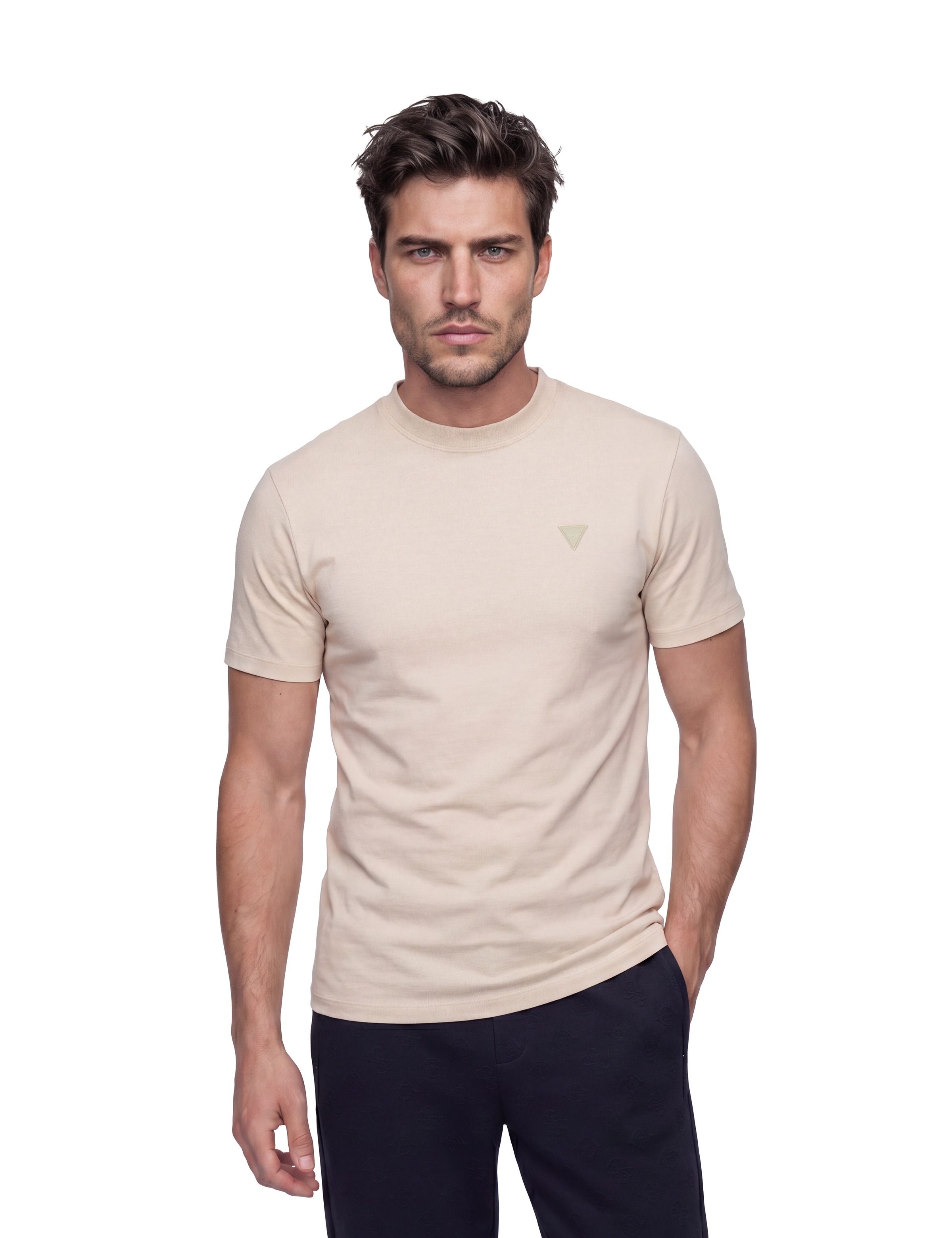 Guess T-Shirt »HEDLEY« Regular Fit, Rundhalsausschnitt
