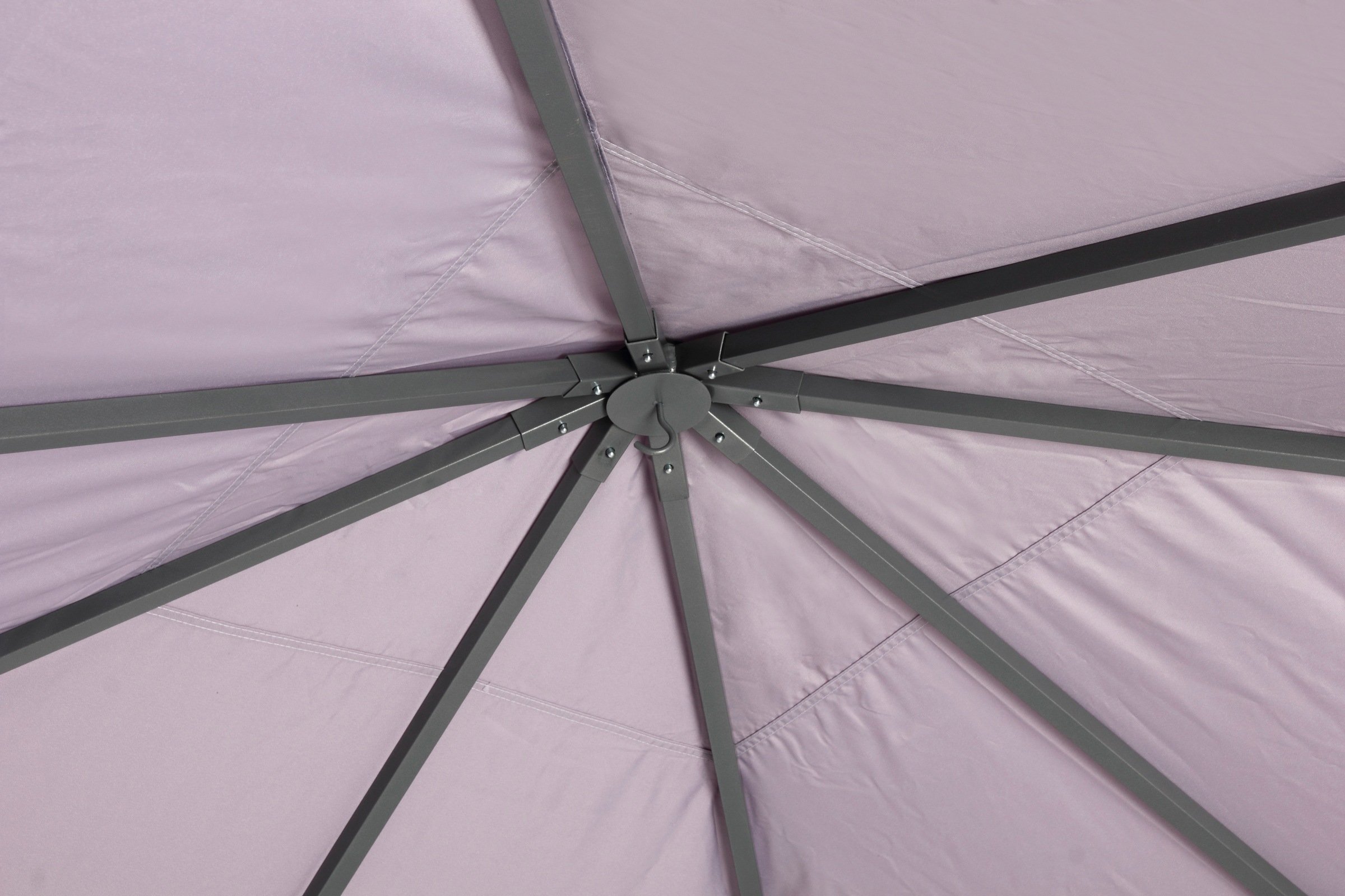 Tepro Pavillon »Lehua«, BxTxH: 330x330x285 cm, Seitenteil als Markise ausklappbar