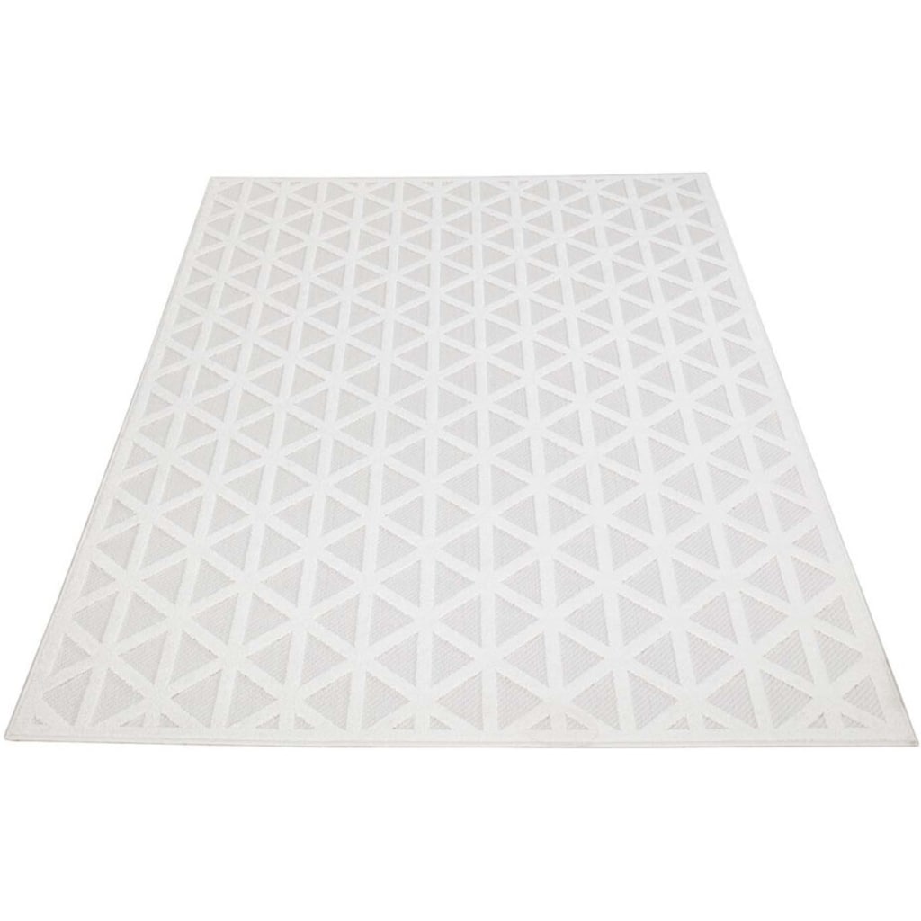 Carpet City Teppich »In-& Outdoorteppich Santorini 446, 3D-Effekt, Geo-Muster«, rechteckig