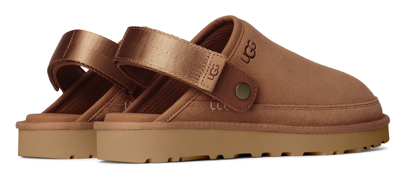 UGG Clog »Goldencoast Clog II«, Hausschuh, Slides, Mule mit gepolstertem Fußbett