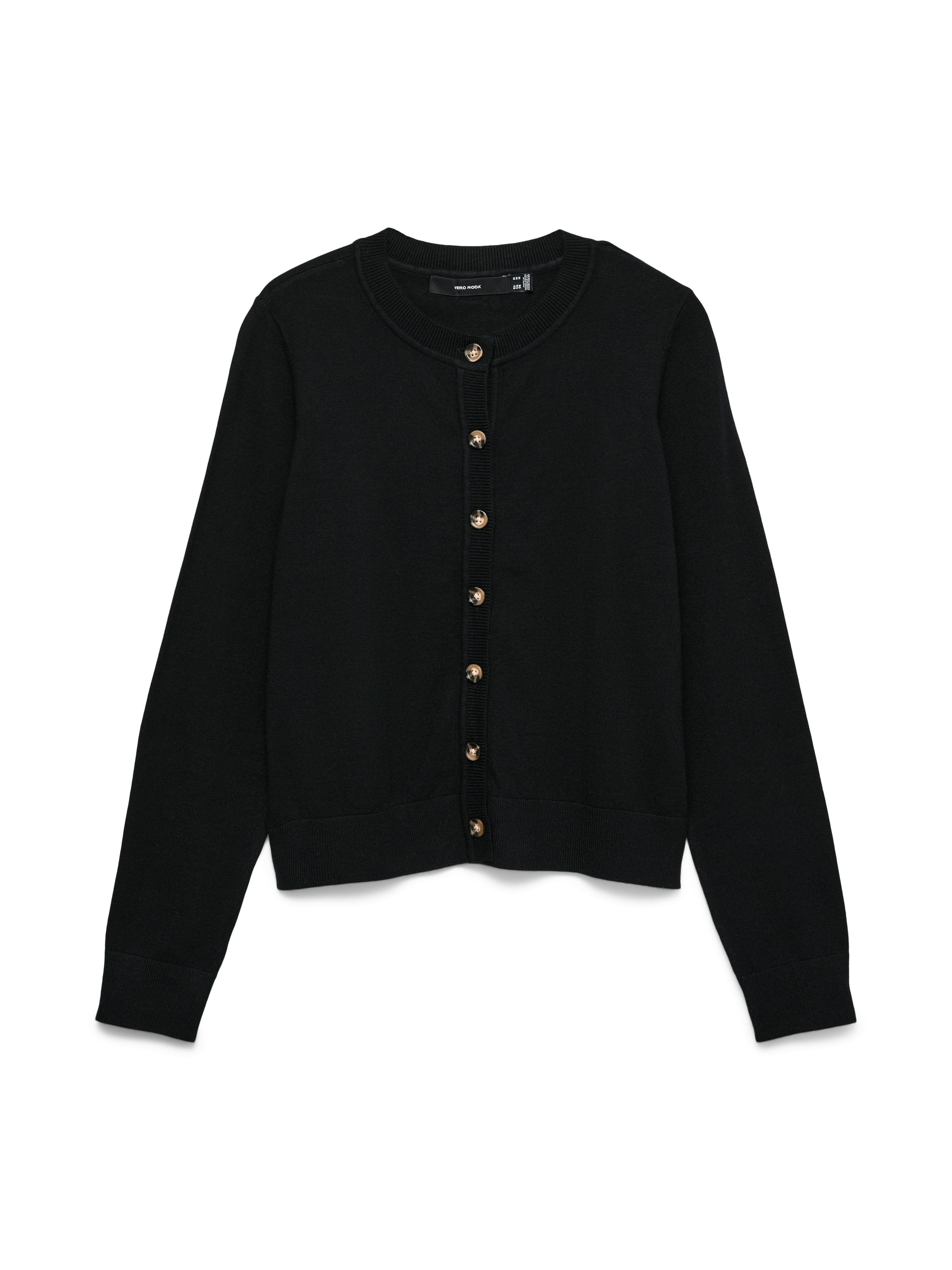 Vero Moda Strickjacke »VMSABA PLAIN LS O-NECK CARDIGAN NOOS«