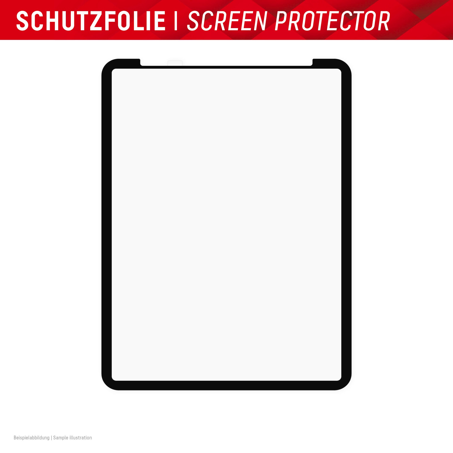Displex Displayschutzfolie »Tablet PaperSense« für Apple iPad Pro 12,9 (3./4./5./6. Gen.) Schreiben wie auf Papier