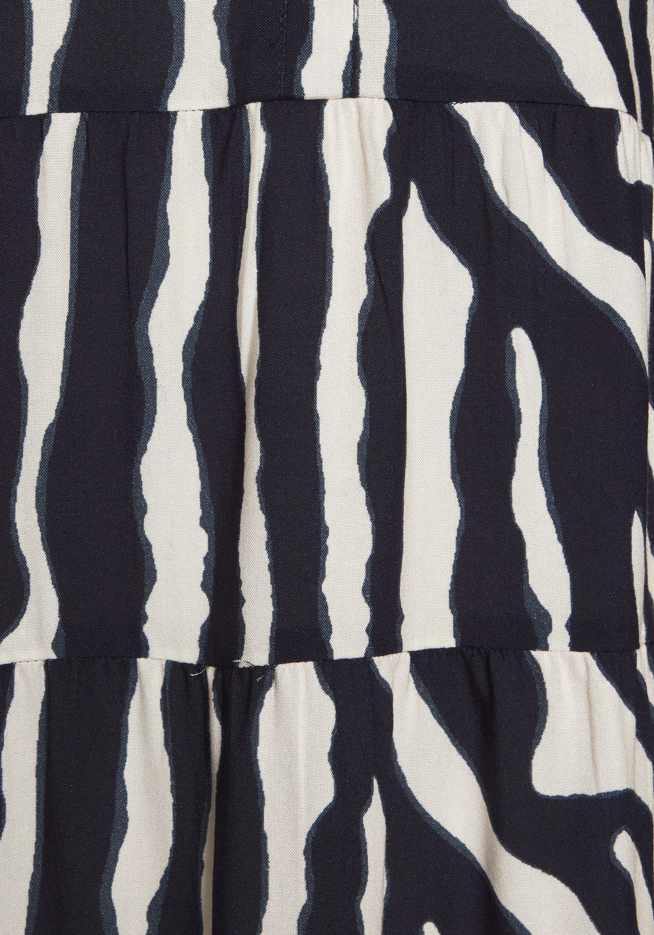 LASCANA Strandkleid mit Alloverdruck, Tunika, Blusenkleid aus Viskose