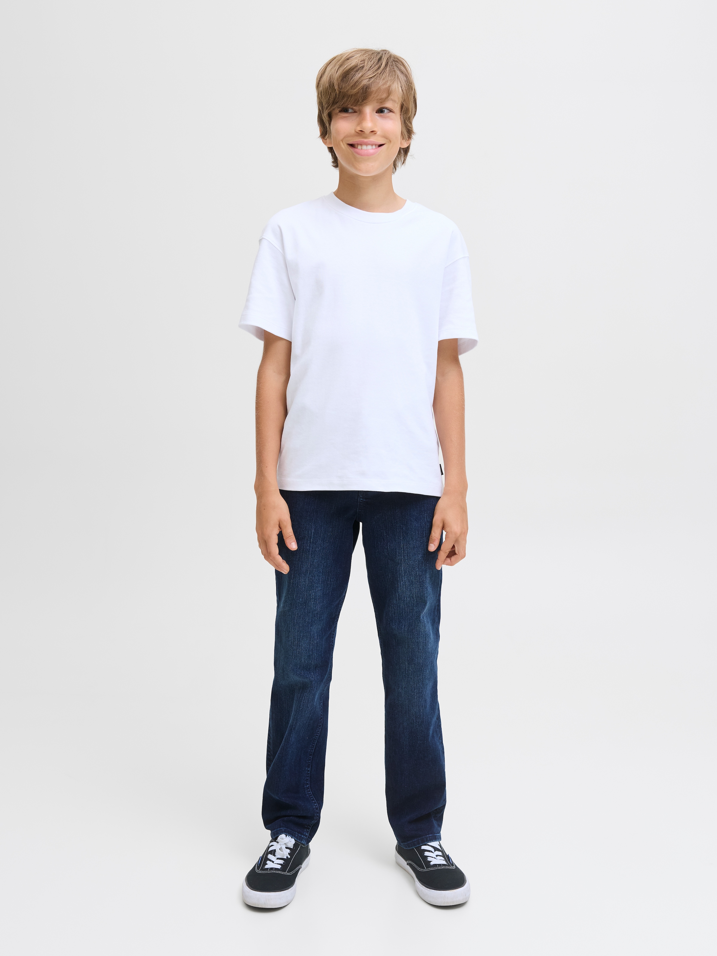 Jack & Jones Junior Regular-fit-Jeans »JJICLARK JJORIGINAL SQ 454 JNR«