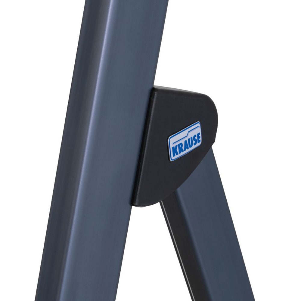 KRAUSE Stehleiter »Securo«, Alu eloxiert, 1x7 Stufen, Arbeitshöhe ca. 350 cm