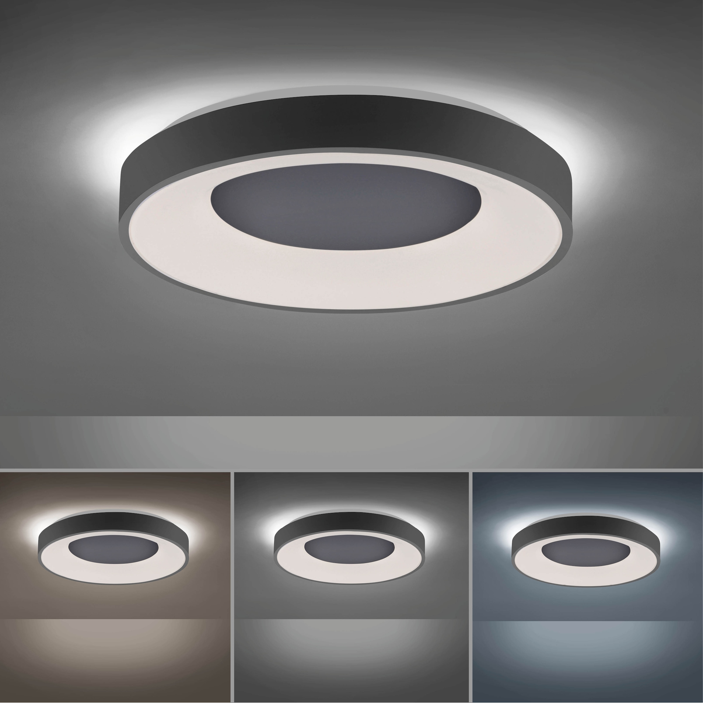 JUST LIGHT LED Deckenleuchte »ANIKA«, 1 flammig, Leuchtmittel LED-Board | LED fest integriert, CCT - über Fernbedienung, Serienschalter