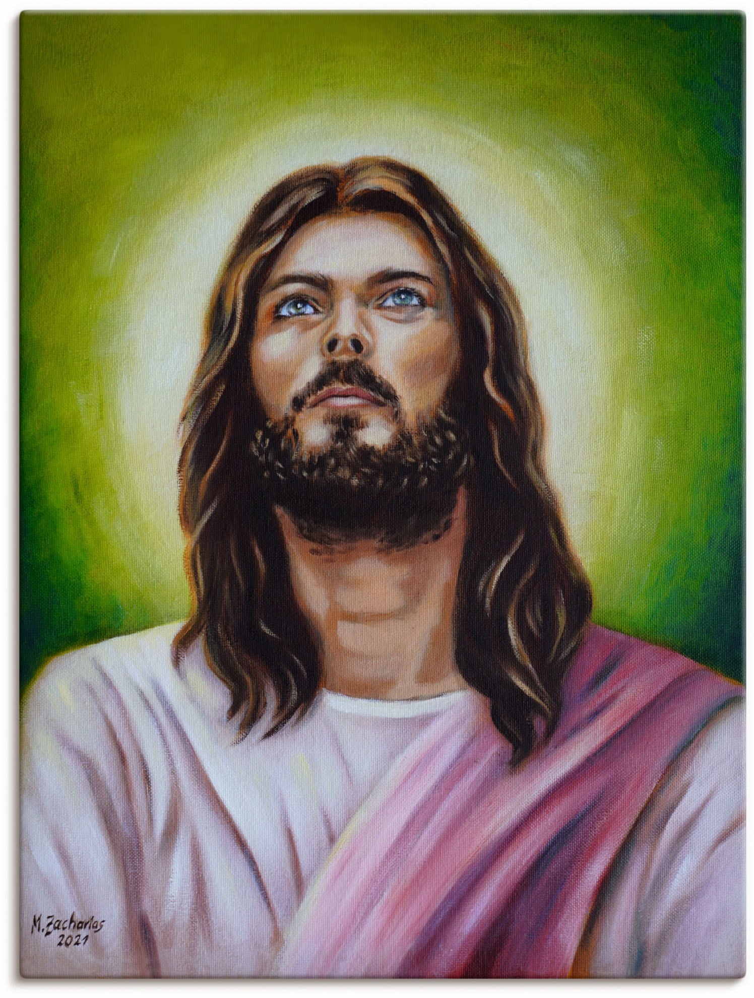 Artland Wandbild »Jesus Christus Porträt«, Christliche Bilder, (1 St.), als Leinwandbild, Poster in verschied. Größen