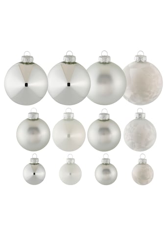 Weihnachtsbaumkugel »Weihnachtsdeko, Christbaumschmuck, Christbaumkugeln Glas«, (Set,...