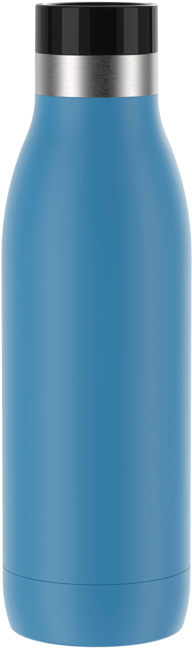 Emsa Isolierflasche »Trinkflasche Bludrop«, (1 tlg.), Edelstahl, Quick-Press Deckel, 360° Trinkgenuss, 12h warm/24h kühl