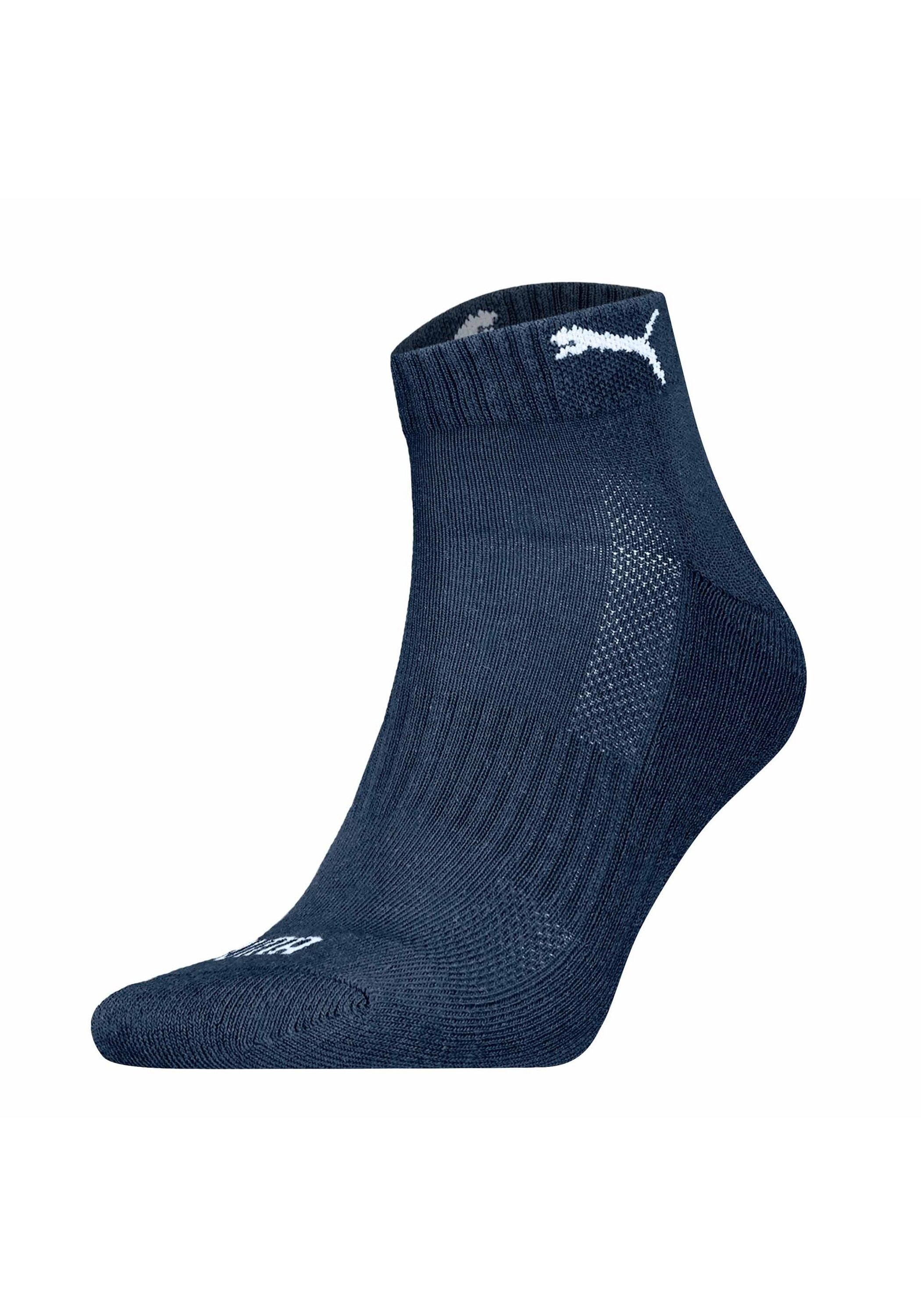 PUMA Kurzsocken »Socken Cushioned Quarter 3P 3er Pack«