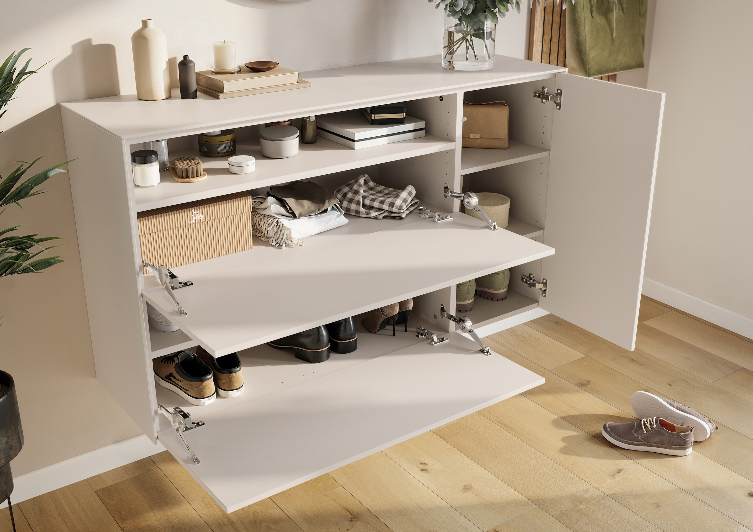 GERMANIA Schuhschrank »GW-Lomena« 1 Stk. tlg. mit Push-to-open Funktion