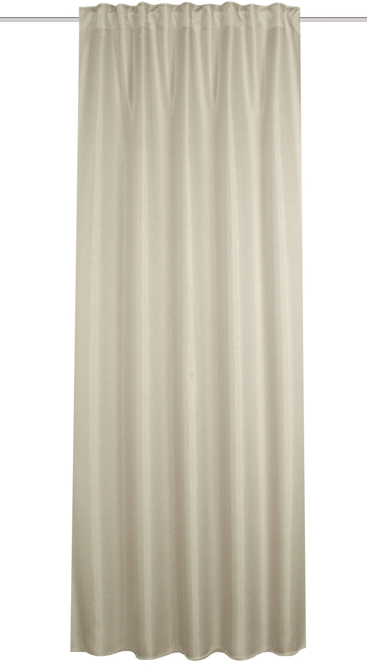 Home Basics Gardine »2er JOHN mit Gleitern«, (2 St.), Verdunklungsschal