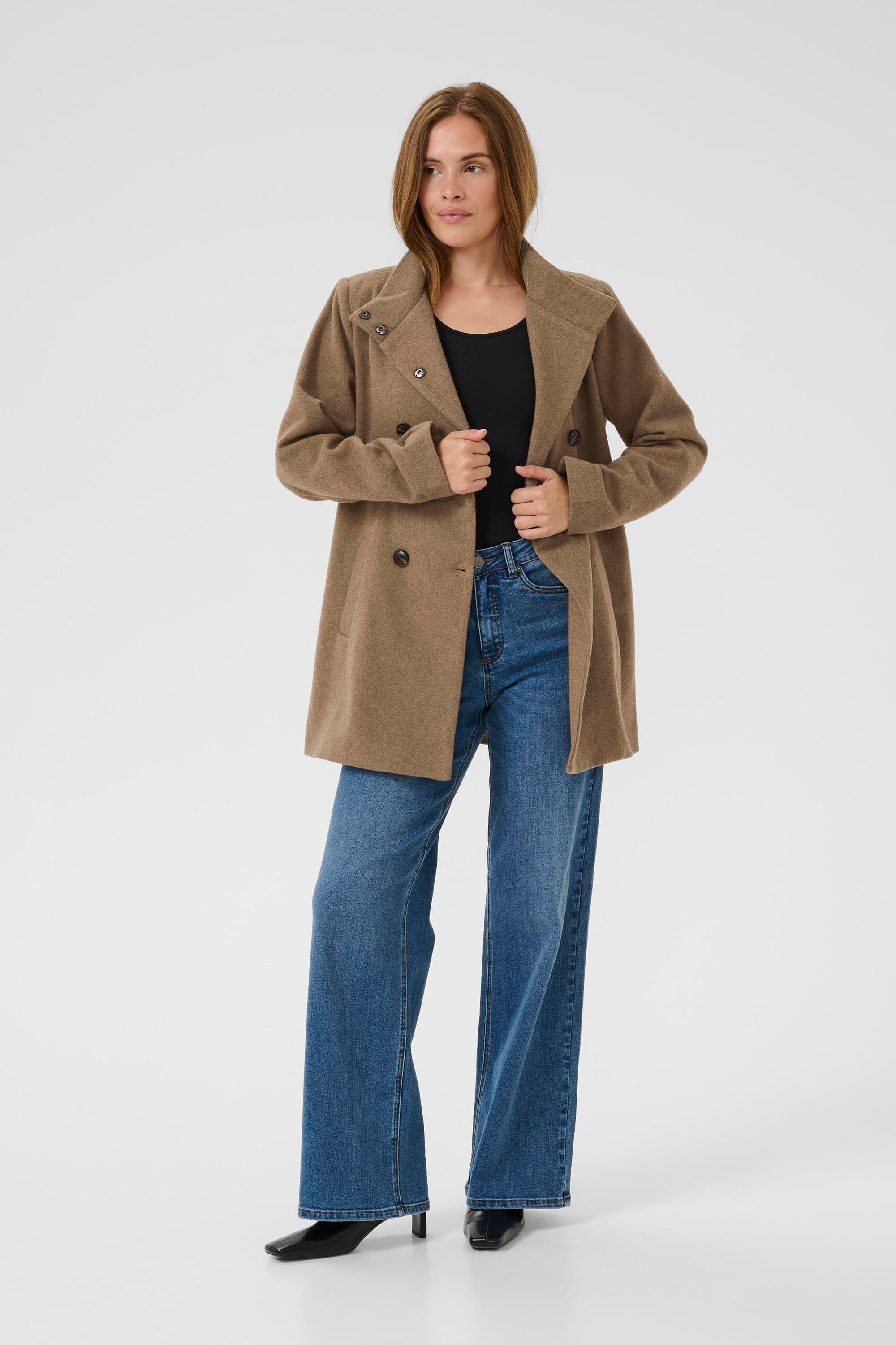 KAFFE Wintermantel »Jacke KAfanny«