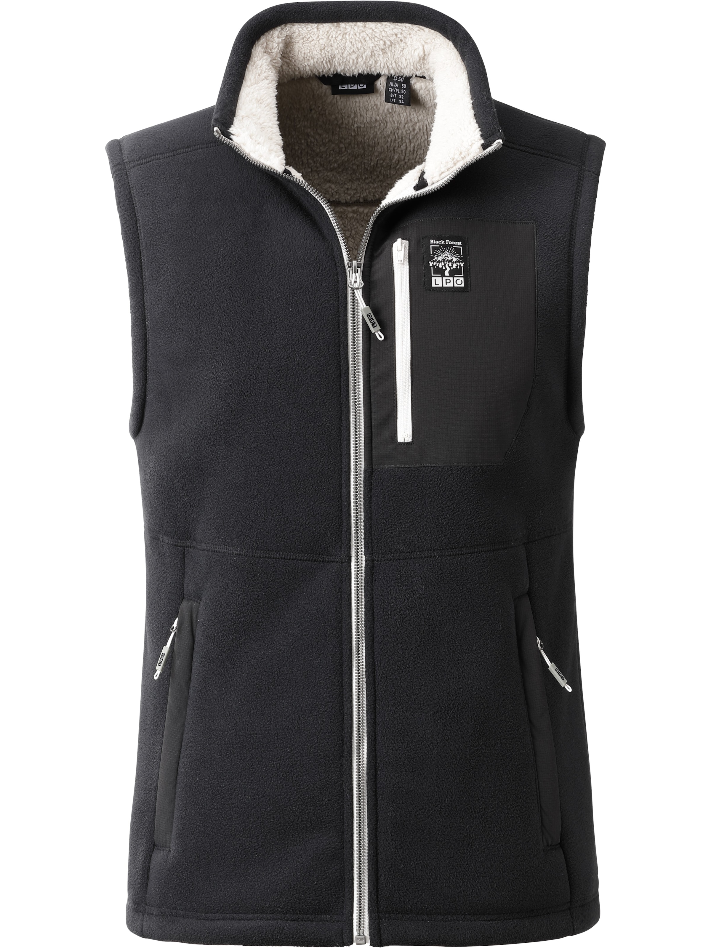 LPO Fleeceweste »Ravin« mit Langhaarfleece
