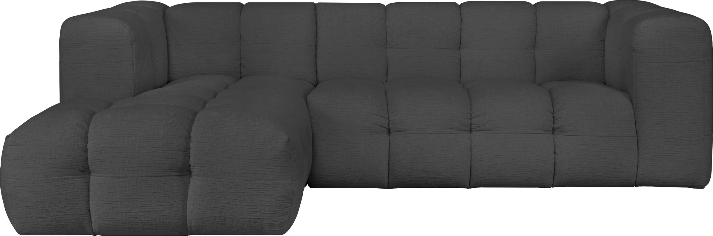 LeGer Home by Lena Gercke Ecksofa »TALISHA L-Form Designersofa, moderne Steppung, B/T/H: 276/178/75 cm«, moderne Steppung, hoher Sitzkomfort