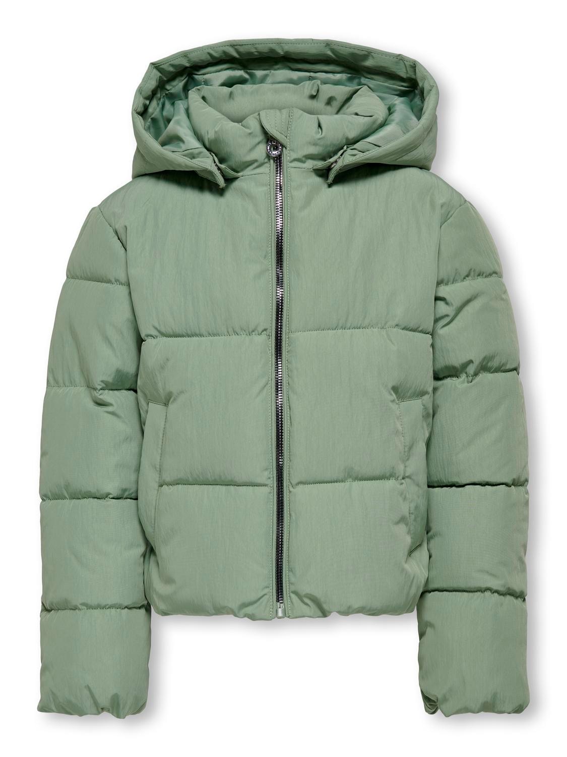 KIDS ONLY Steppjacke »KOGDOLLY SHORT PUFFER JACKET OTW«, mit Kapuze