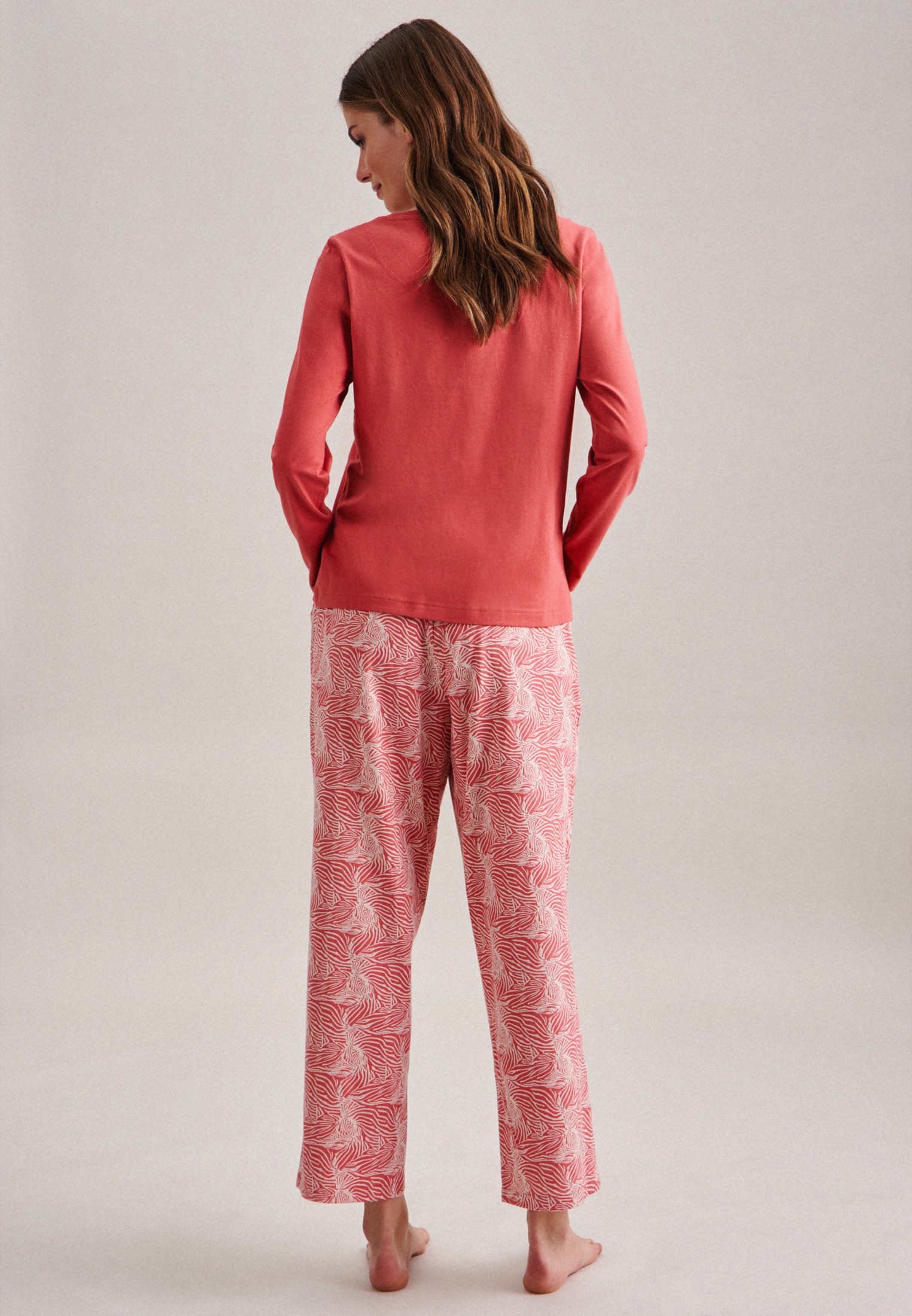 seidensticker Pyjama »Schwarze Rose«