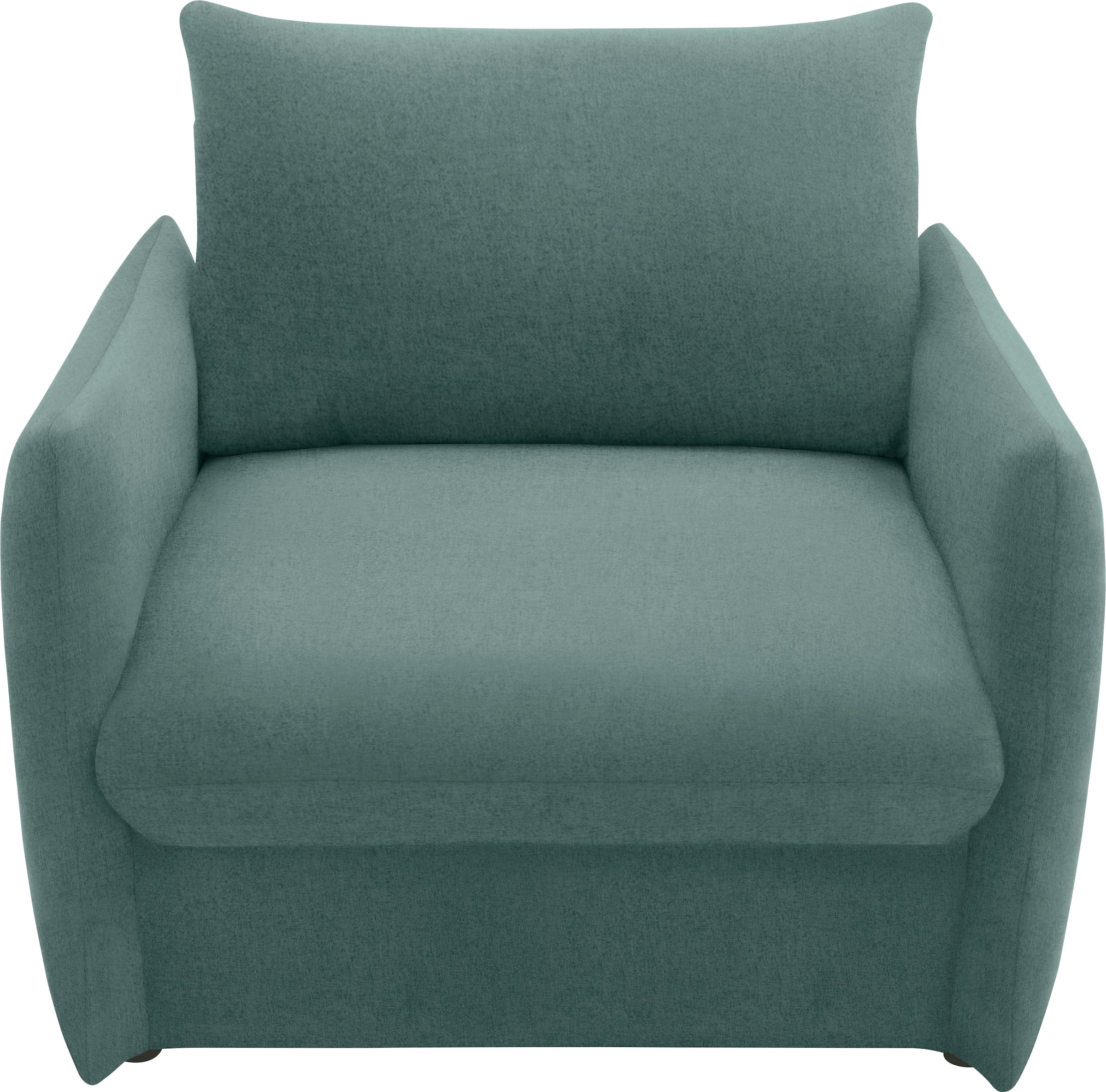 DOMO collection Sessel »700023 wandelbar zum Loungesessel, Relaxliege und Gästebett«, Schlaffunktion, Federkern, stabile Liegefläche ca. 70 x 195 cm