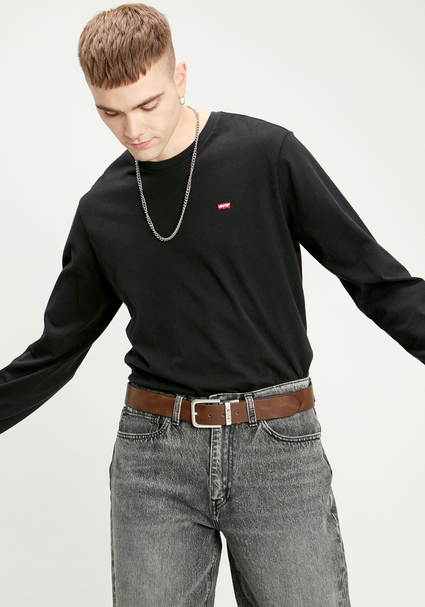 Levi's® Ledergürtel, Reversible Core