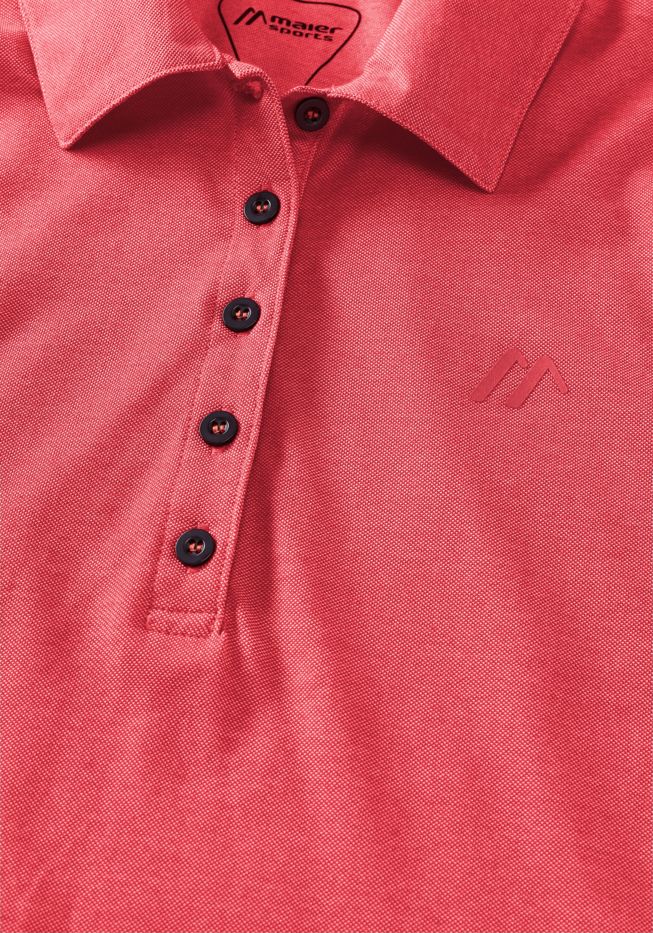 Maier Sports Langarm-Poloshirt »Long Piquee Polo W«