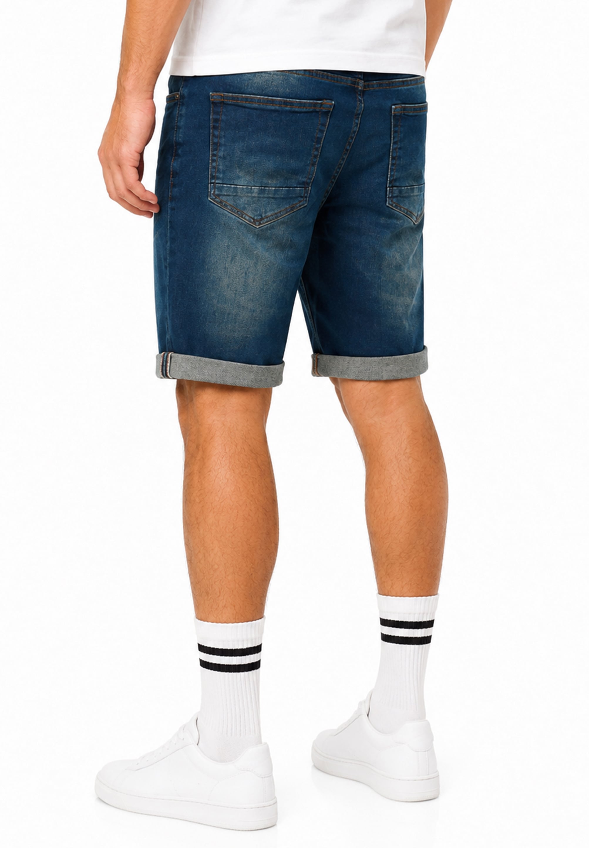 SOULSTAR Shorts »im Baggy-Fit aus 100% Baumwolle für Herren«  Sommer-Shorts Bermuda für Männer mit Elasthan