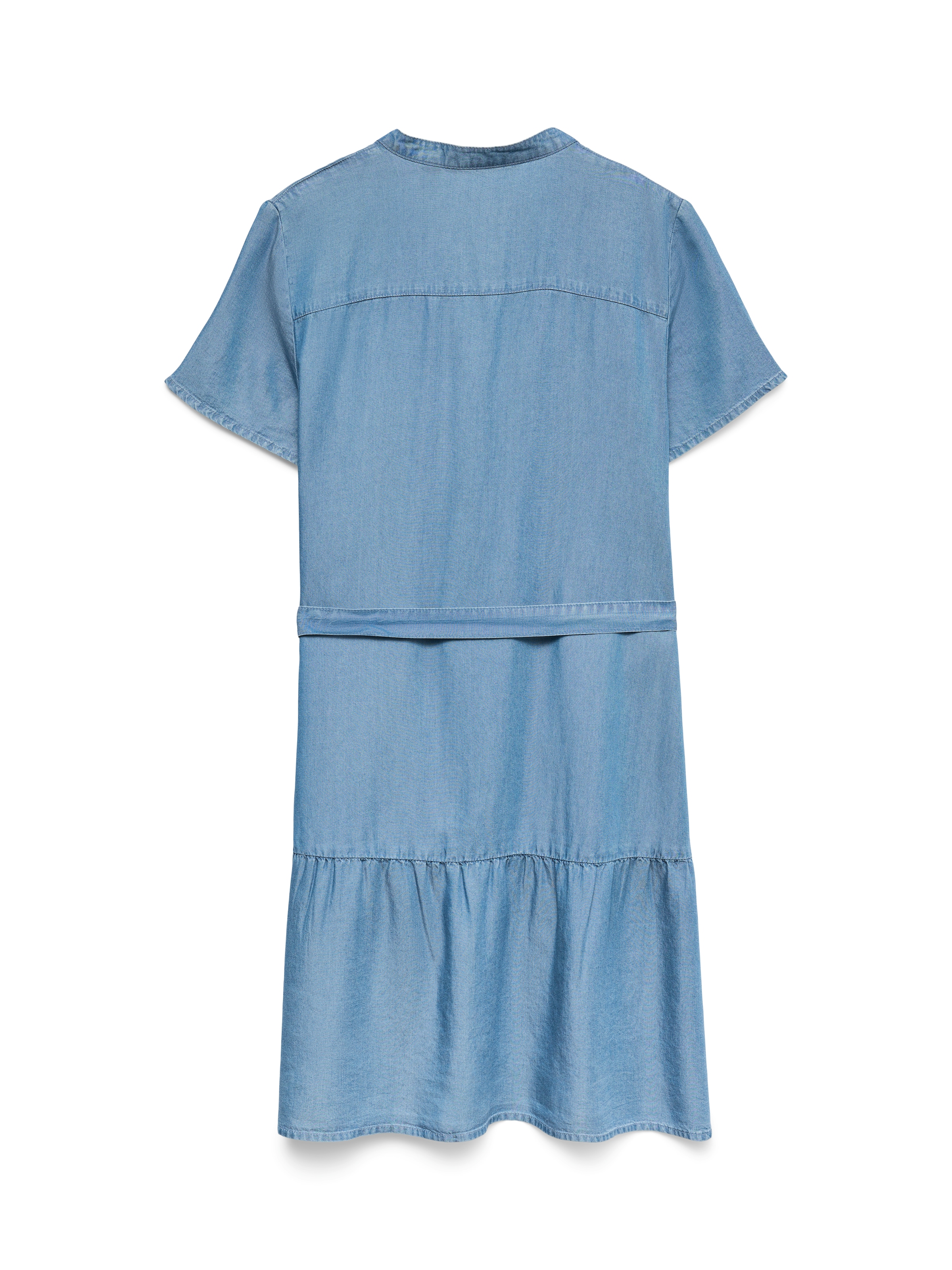 Vero Moda Minikleid »VMFLEUR SS SHORT BELT TENCEL DRESS GA«