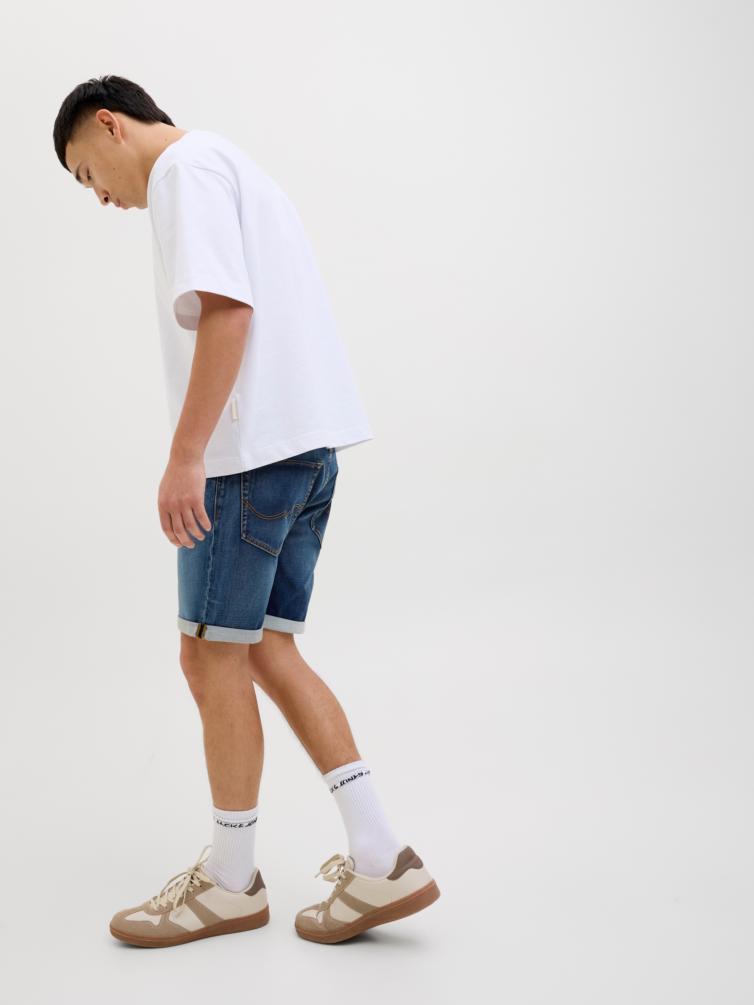 Jack & Jones Shorts »JJIRICK JJICON I.K. SHORTS GE 132 SN«, im Five-Pocket Style
